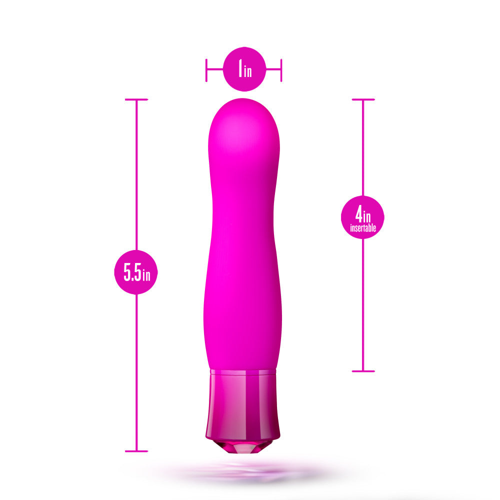 Oh My Gem By Blush® | Exclusive: 5.5 Inch Warming G Spot Stimulation Vibrator in Tourmaline with Powerful RumboTech™ Technology、mySite、bottomscart