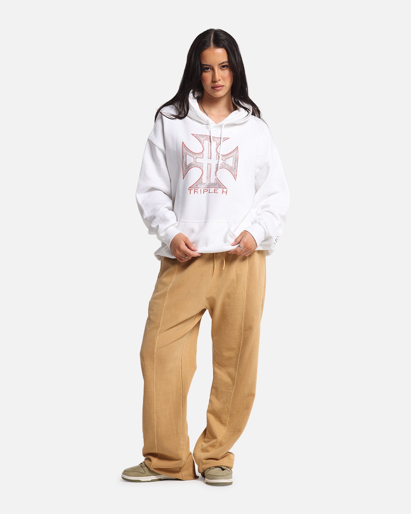 Culture Kings X WWE Triple H Wrestlemania XLI Premium Hoodie White、mySite、zt4zffjzw