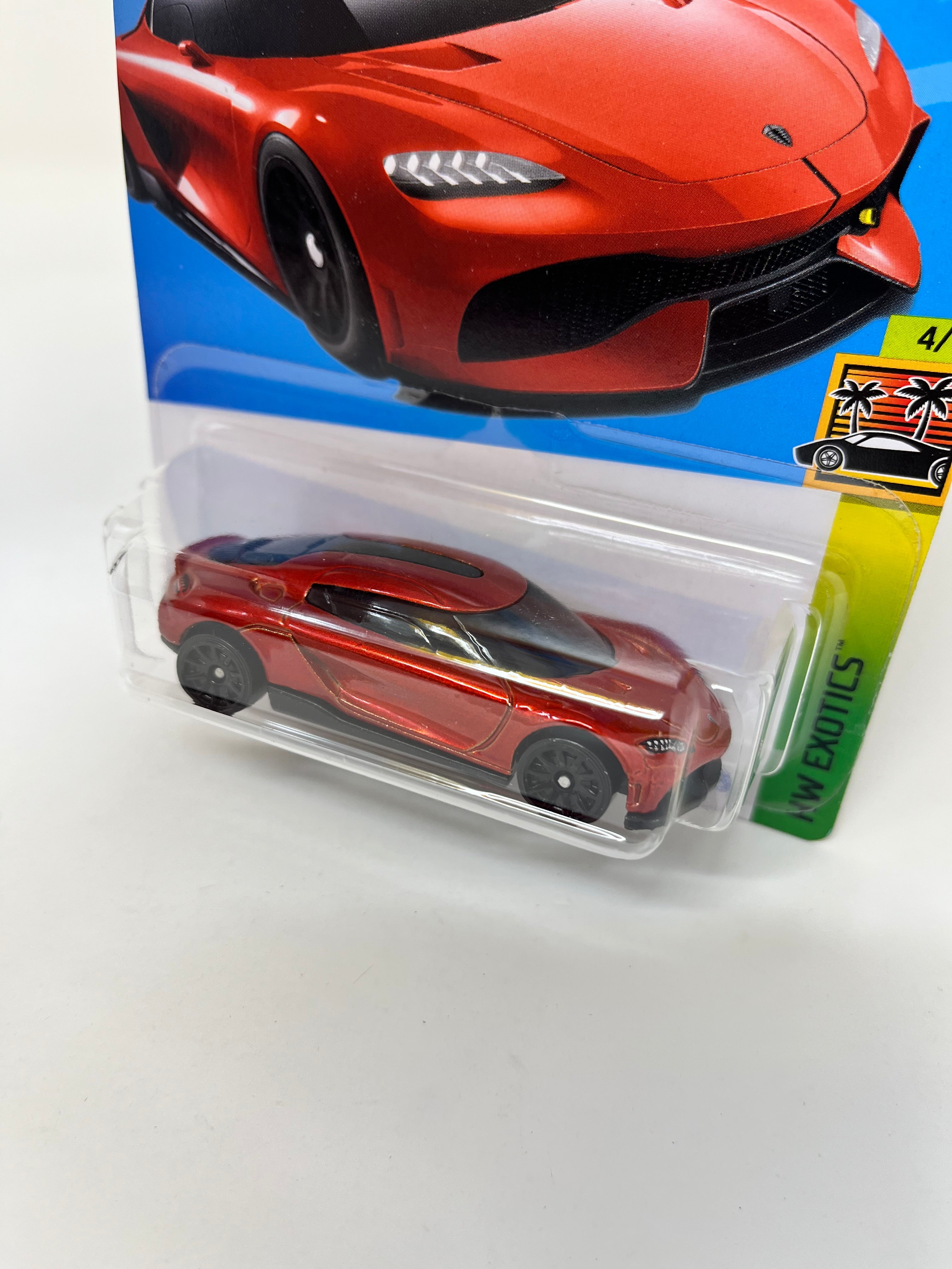Koenigsegg Gemera #188 * Dark Orange * 2024 Hot Wheels Basic Case A、mySite、hgirdovlk