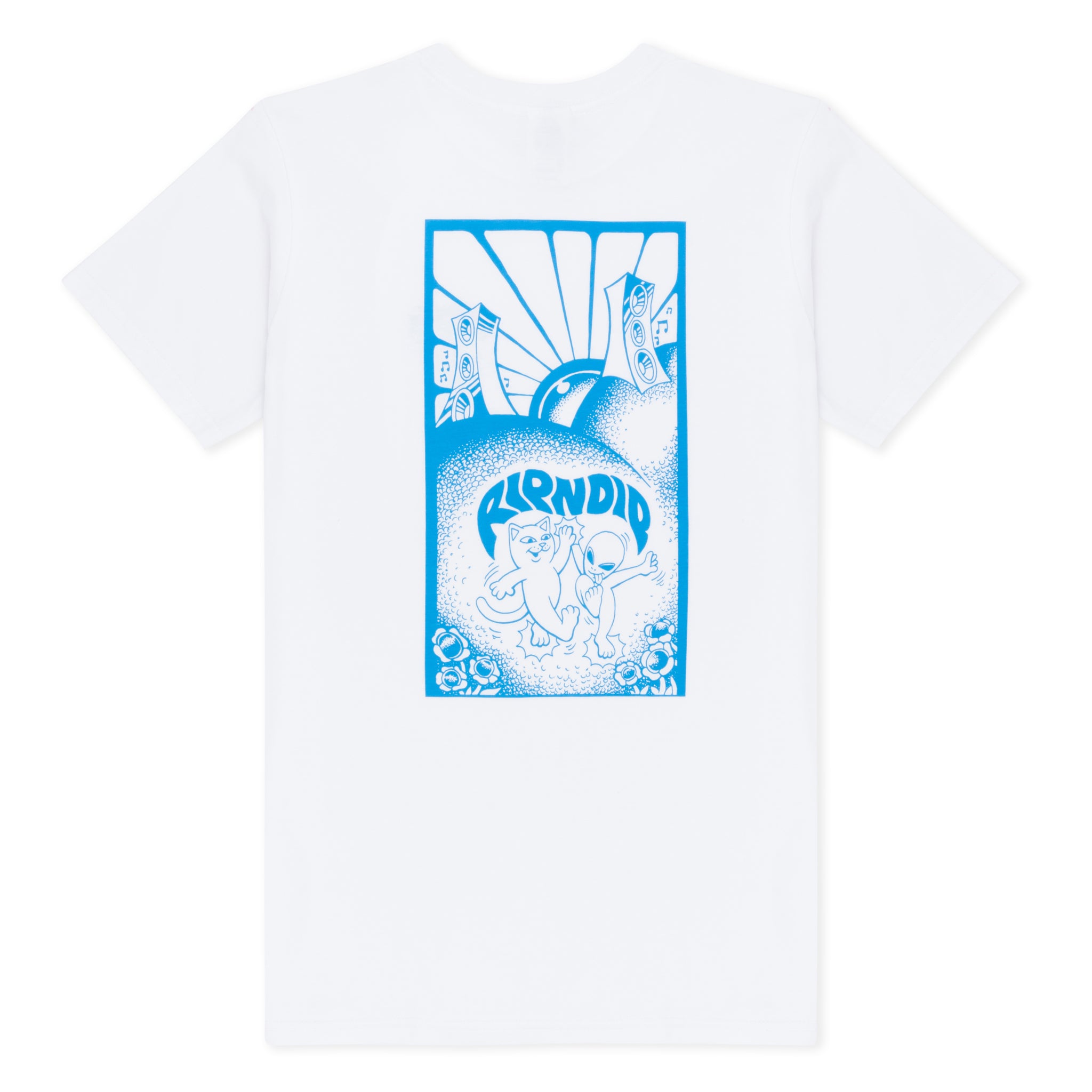  Bassrush Tee (White)、mySite、merchandisen