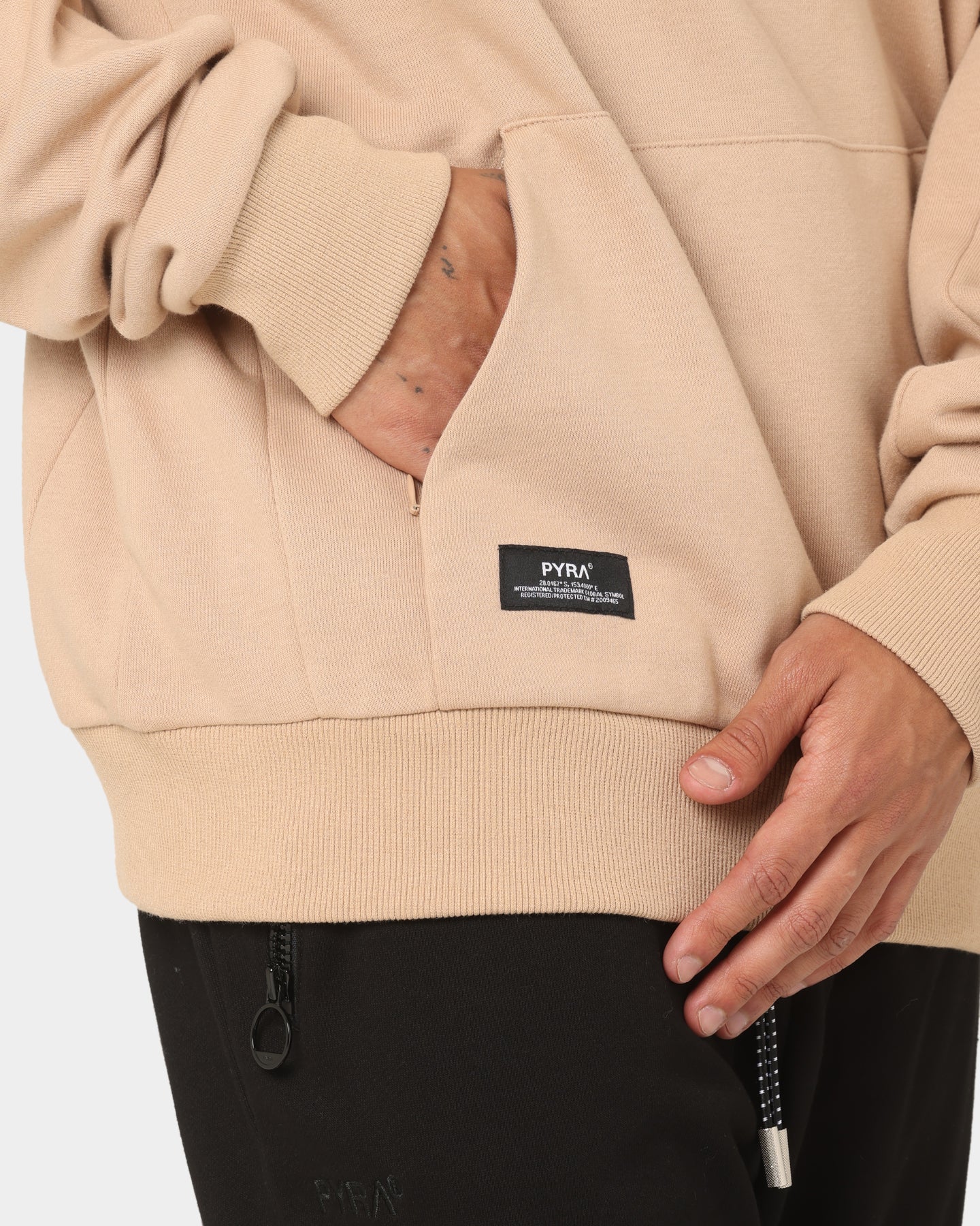 PYRA Repetition Hoodie Natural、mySite、zt4zffjzw