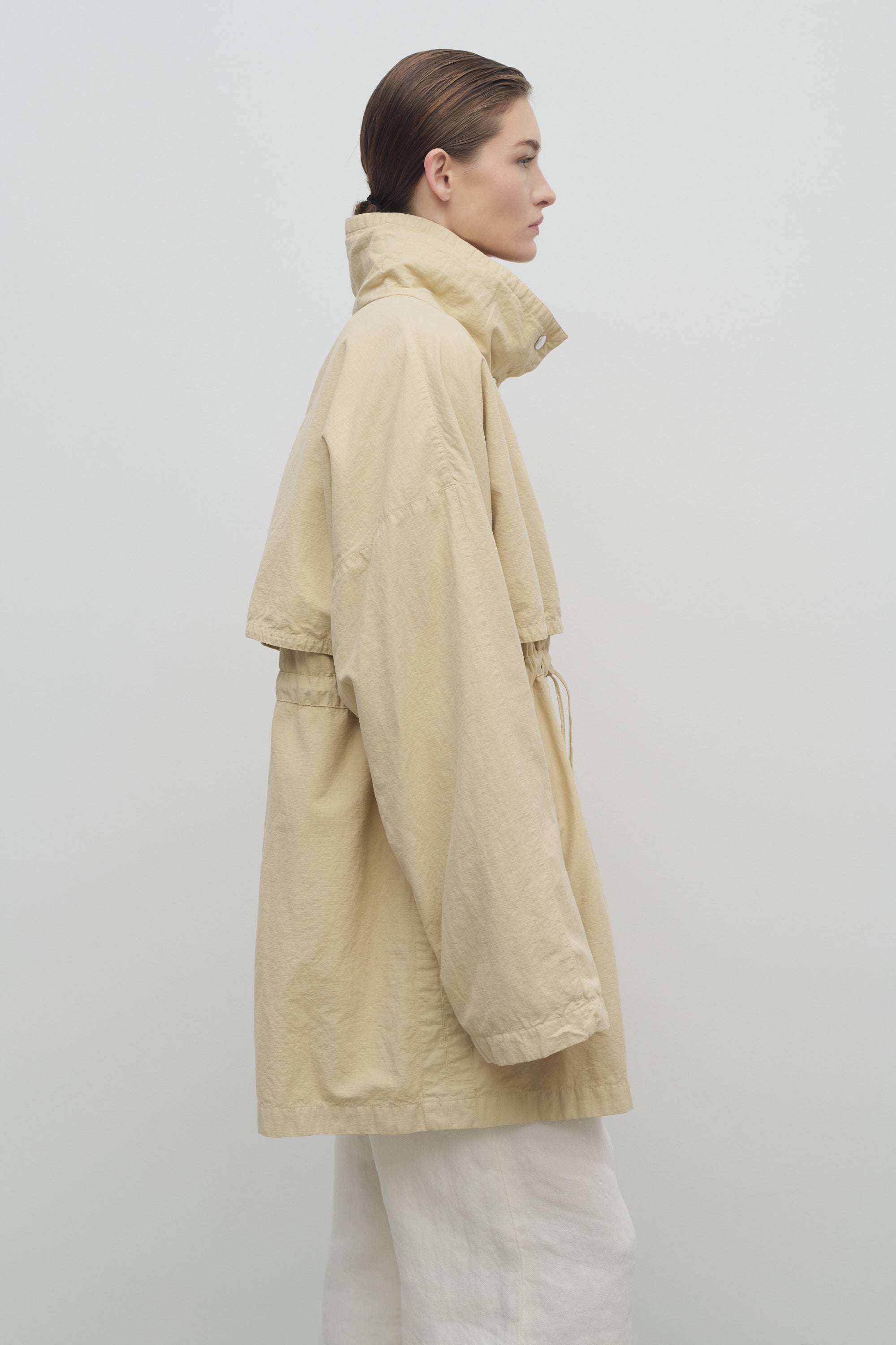 Herbie Jacket in Cotton and Linen、mySite、aoinhome