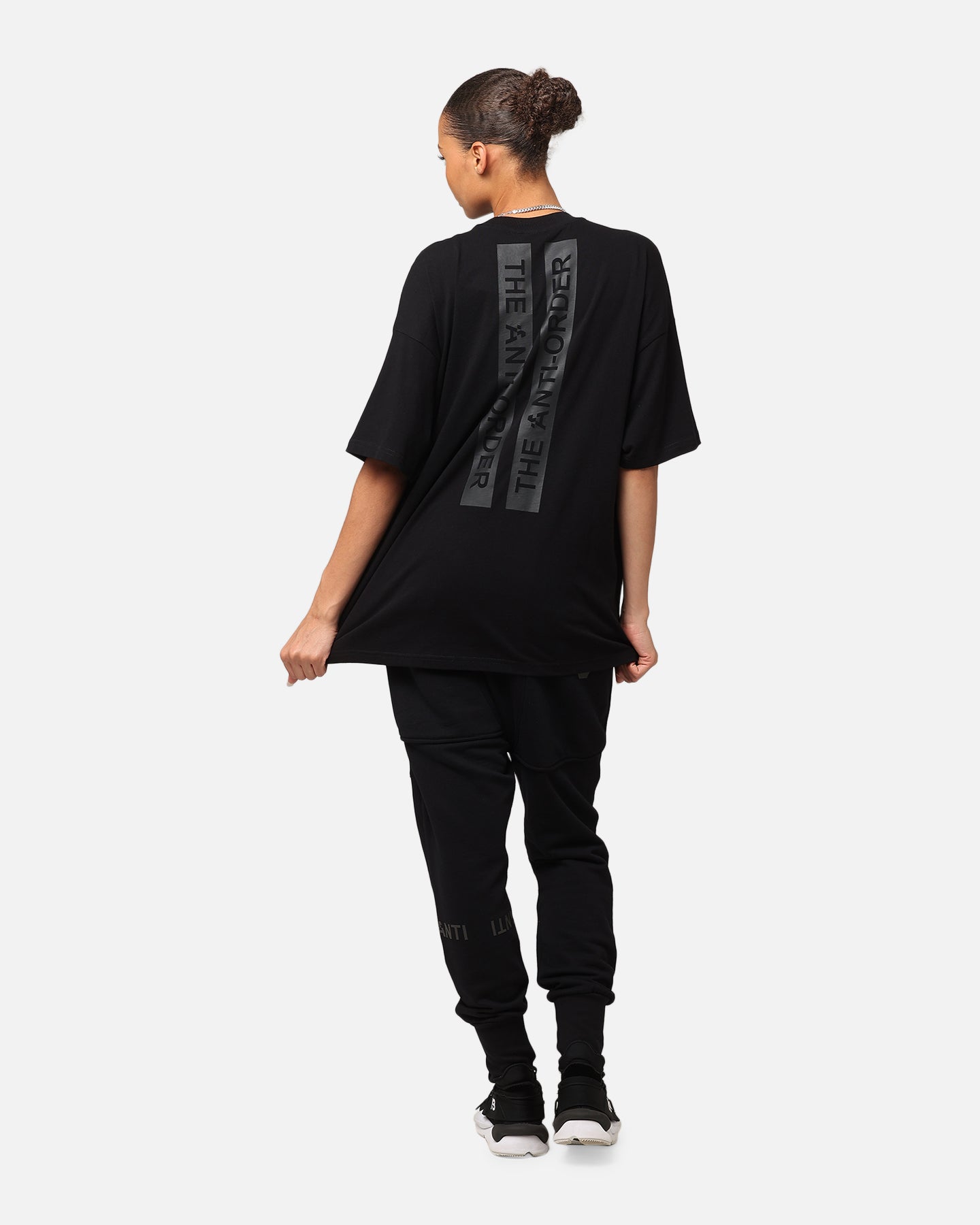 The Anti Order Merch Boxy T-Shirt Black/Black、mySite、zt4zffjzw