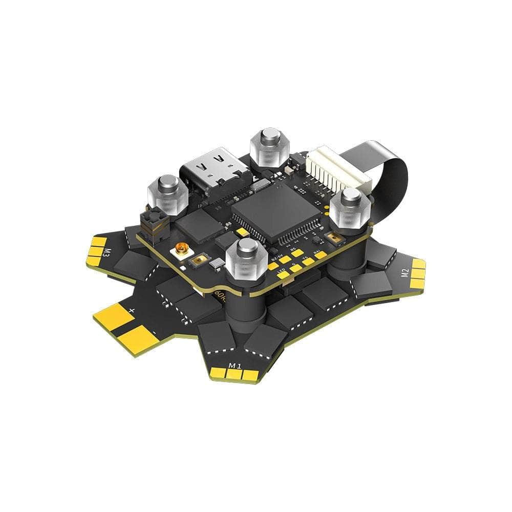  iFlight Borg 5S 60R Stack - F4 Flight Controller + 60A 3-8S BL32 4-in-1 ESC - 20x20、mySite、merchandisen