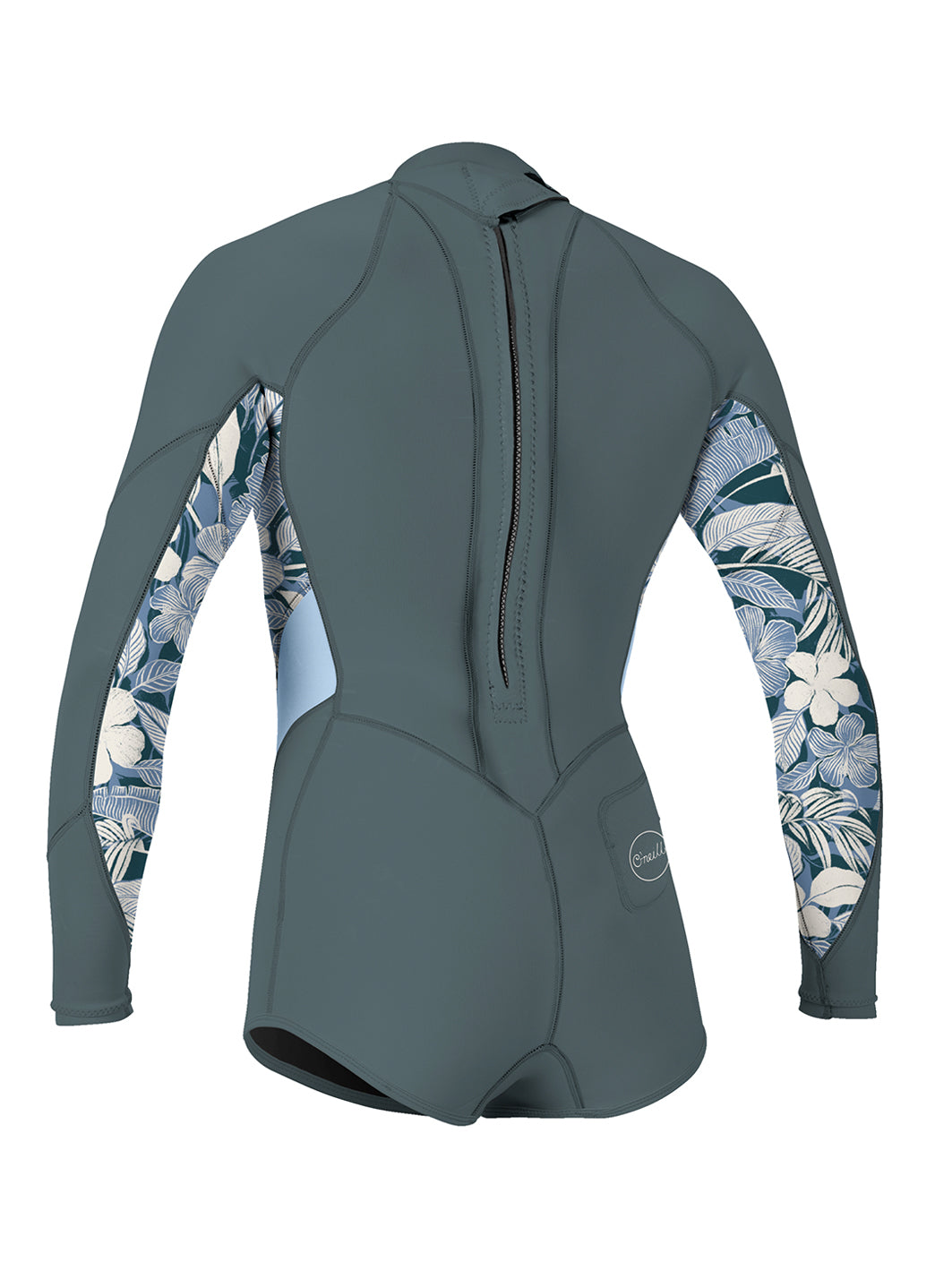 O'Neill Girls' 2/1MM Bahia Back Zip Springsuit Wetsuit、mySite、noshort