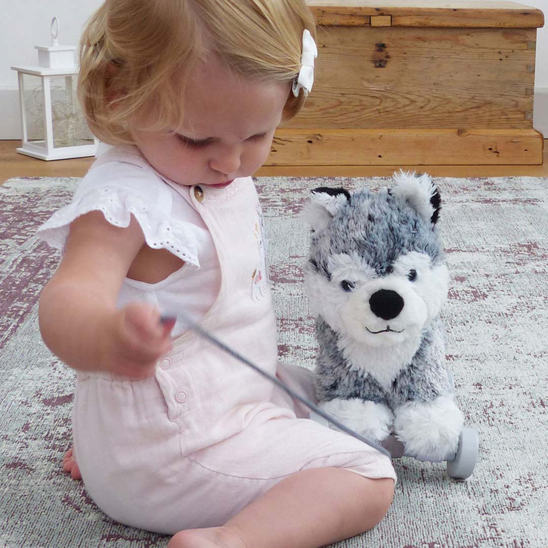  Little Bird Told Me - Pull-Along Dog - Mishka (6m+)、mySite、merchandisen