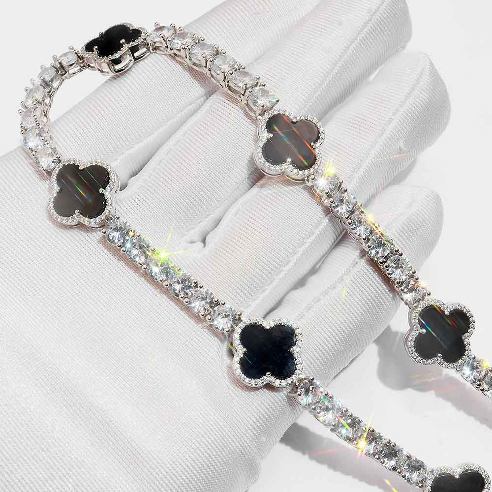 5MM Agate Moissanite Tennis Chain 14K Gold、mySite、hinf8tx79