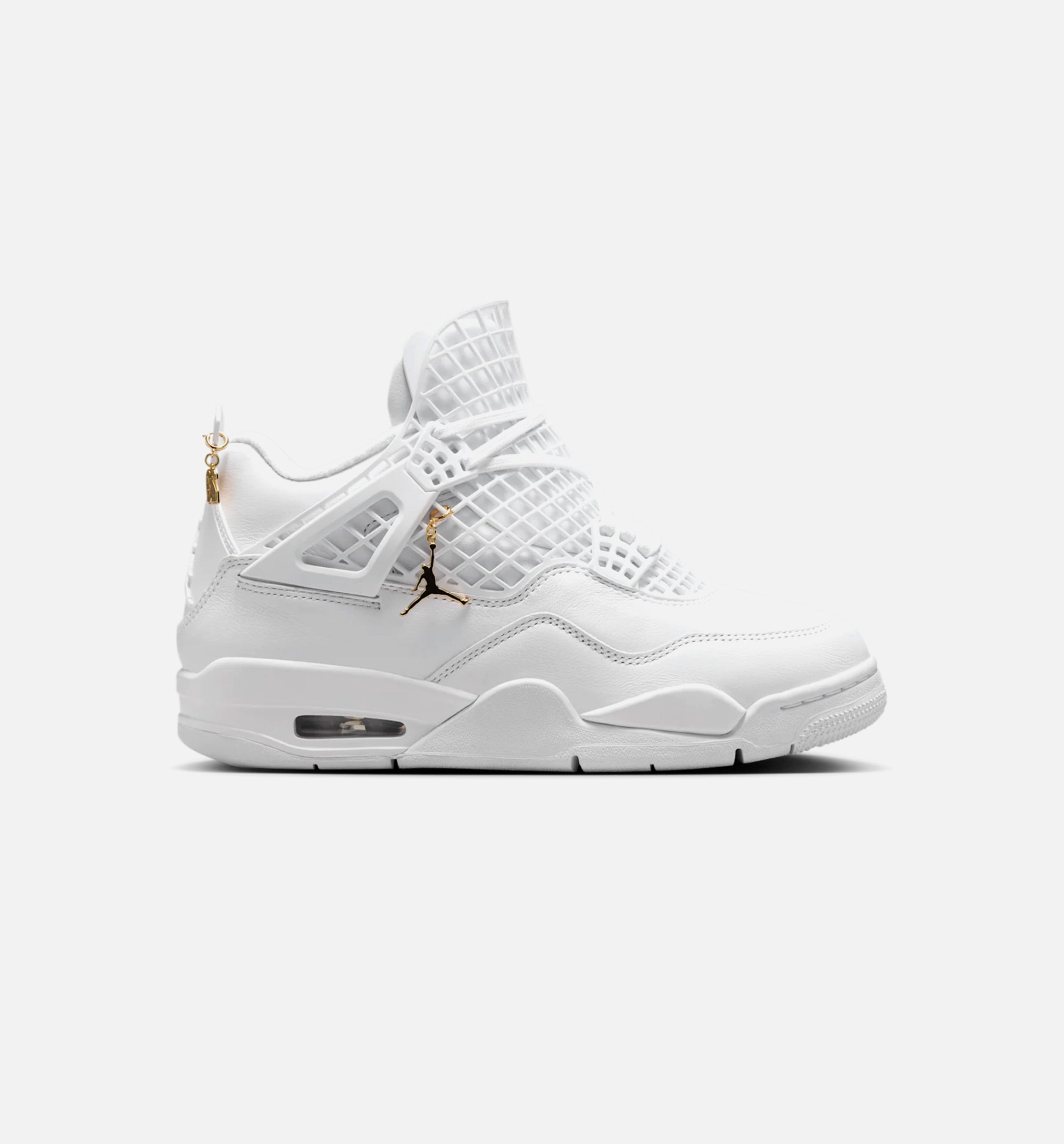 Air Jordan 4 Retro Net Triple White Womens Lifestyle Shoe - White、mySite、dreamappss
