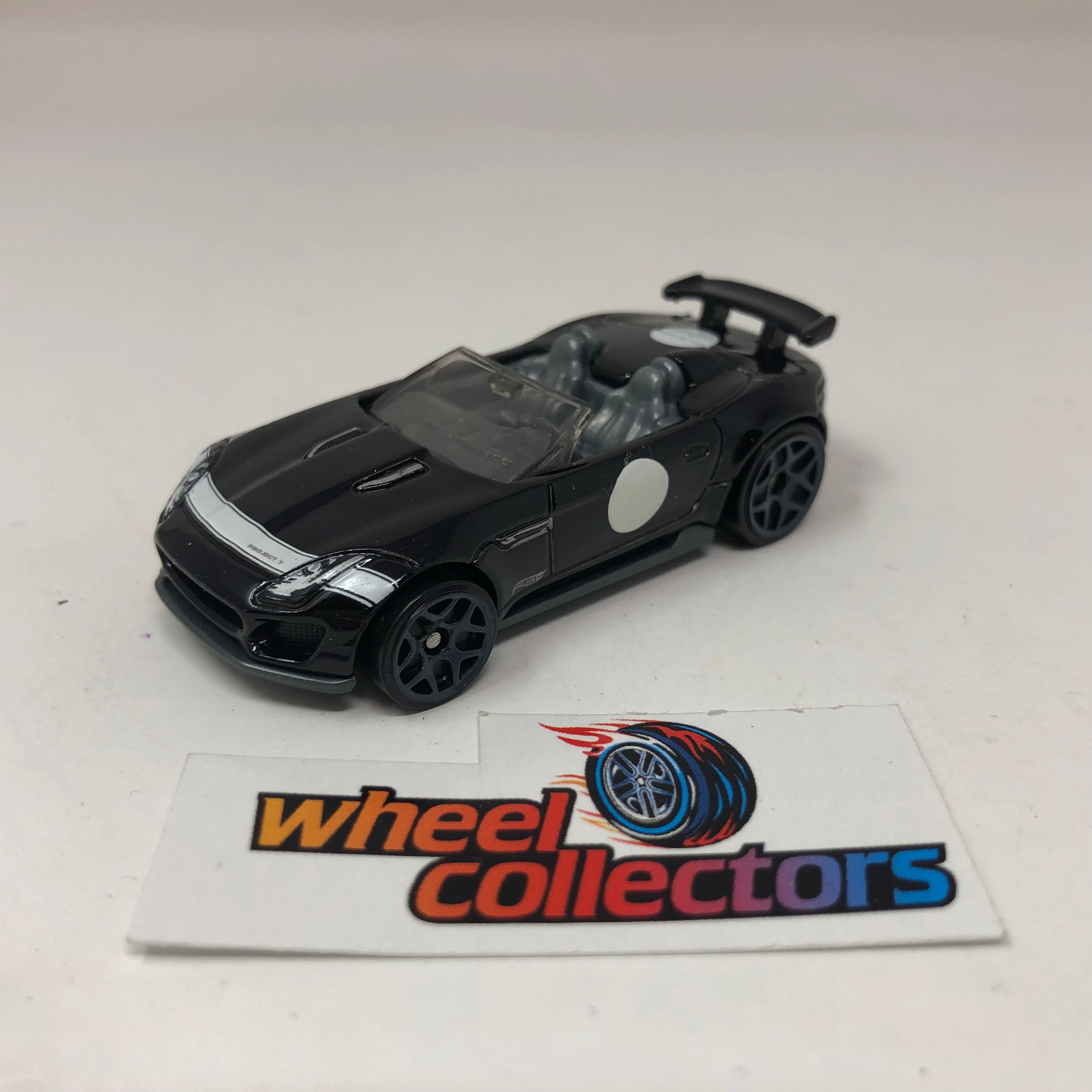 '15 Jaguar F-Type Project 7 * Black * Hot Wheels Loose、mySite、hgirdovlk