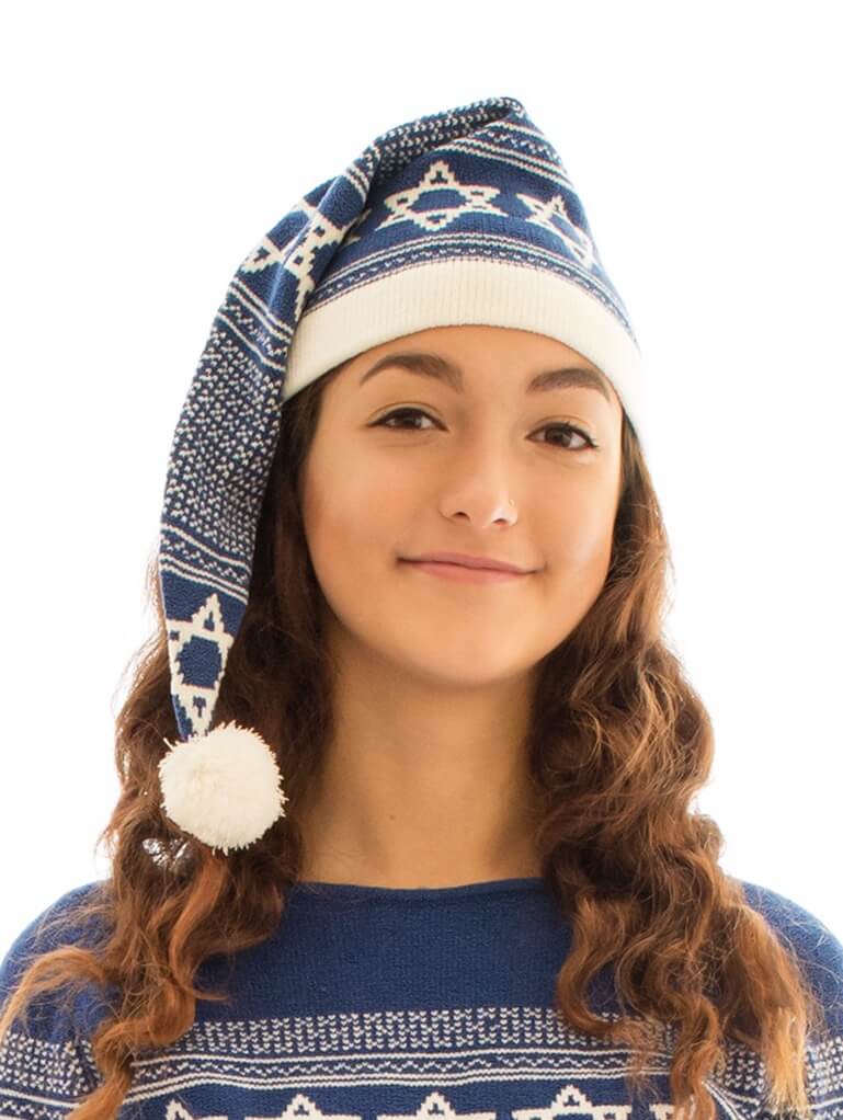 Star of David Royal Blue and White Hat、mySite、topwebapps