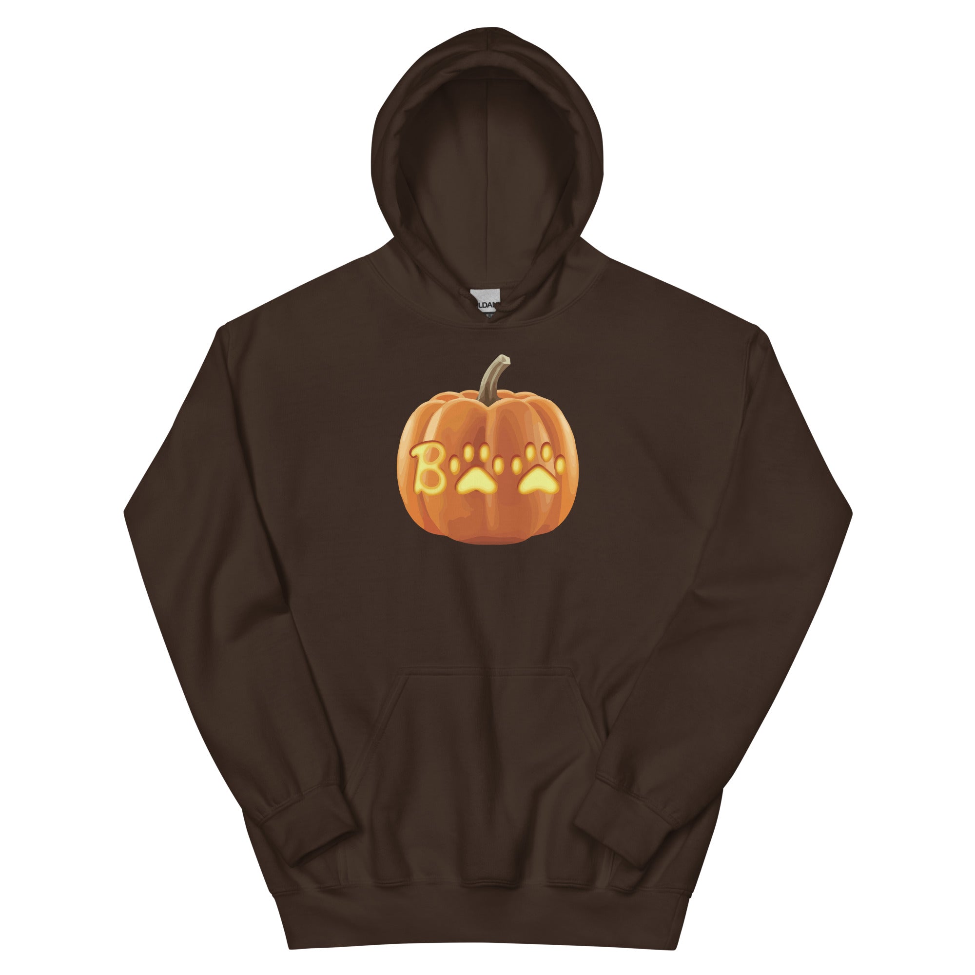 Paw Print Boo Pumpkin Hoodie、mySite、camillekostekn