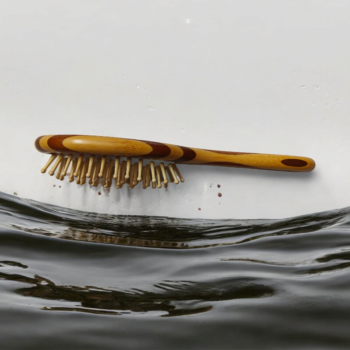 Bamboo Hair Brush | Oval Shape、mySite、camillekostekn