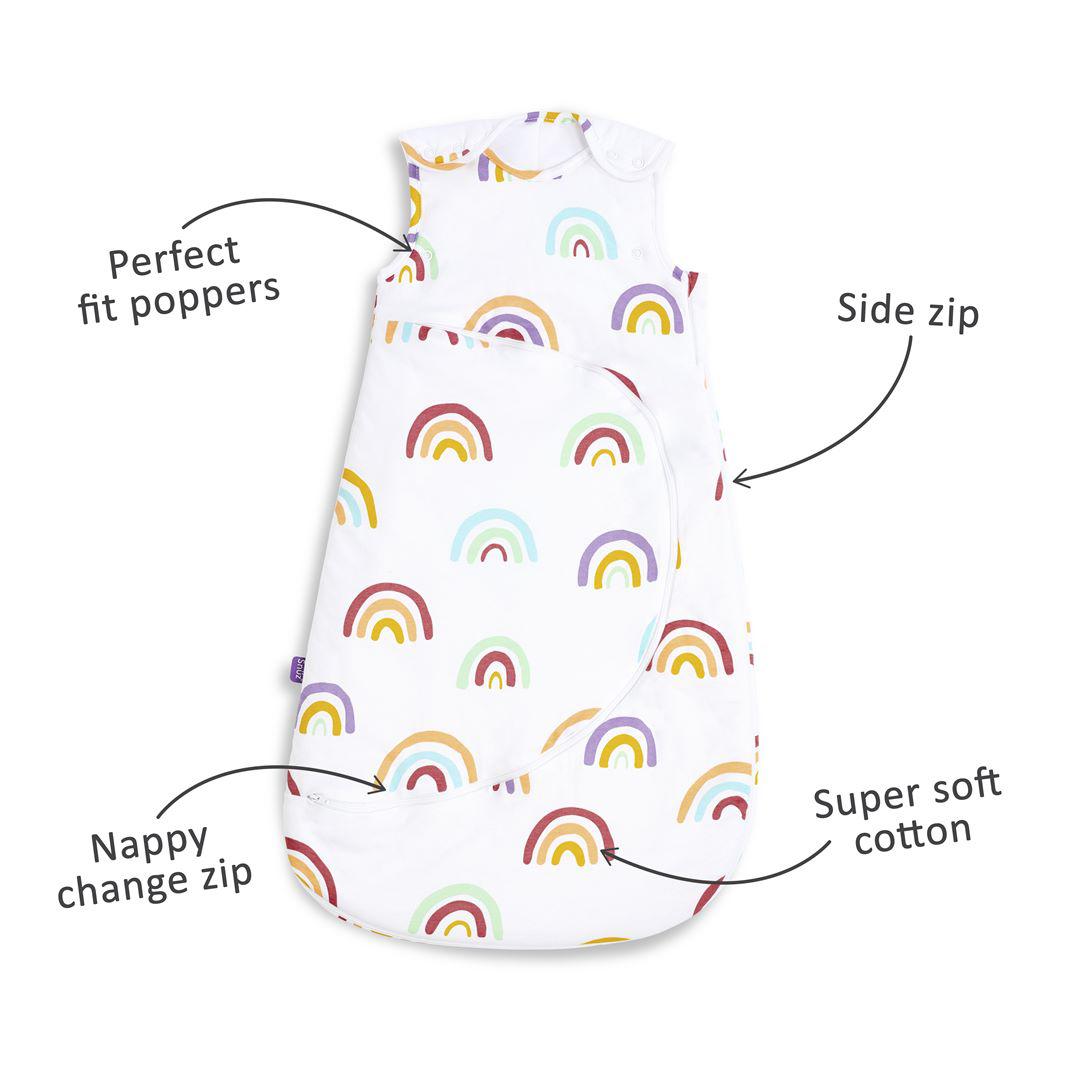  SnuzPouch Sleeping Bag - Colour Rainbow - TOG 2.5、mySite、merchandisen