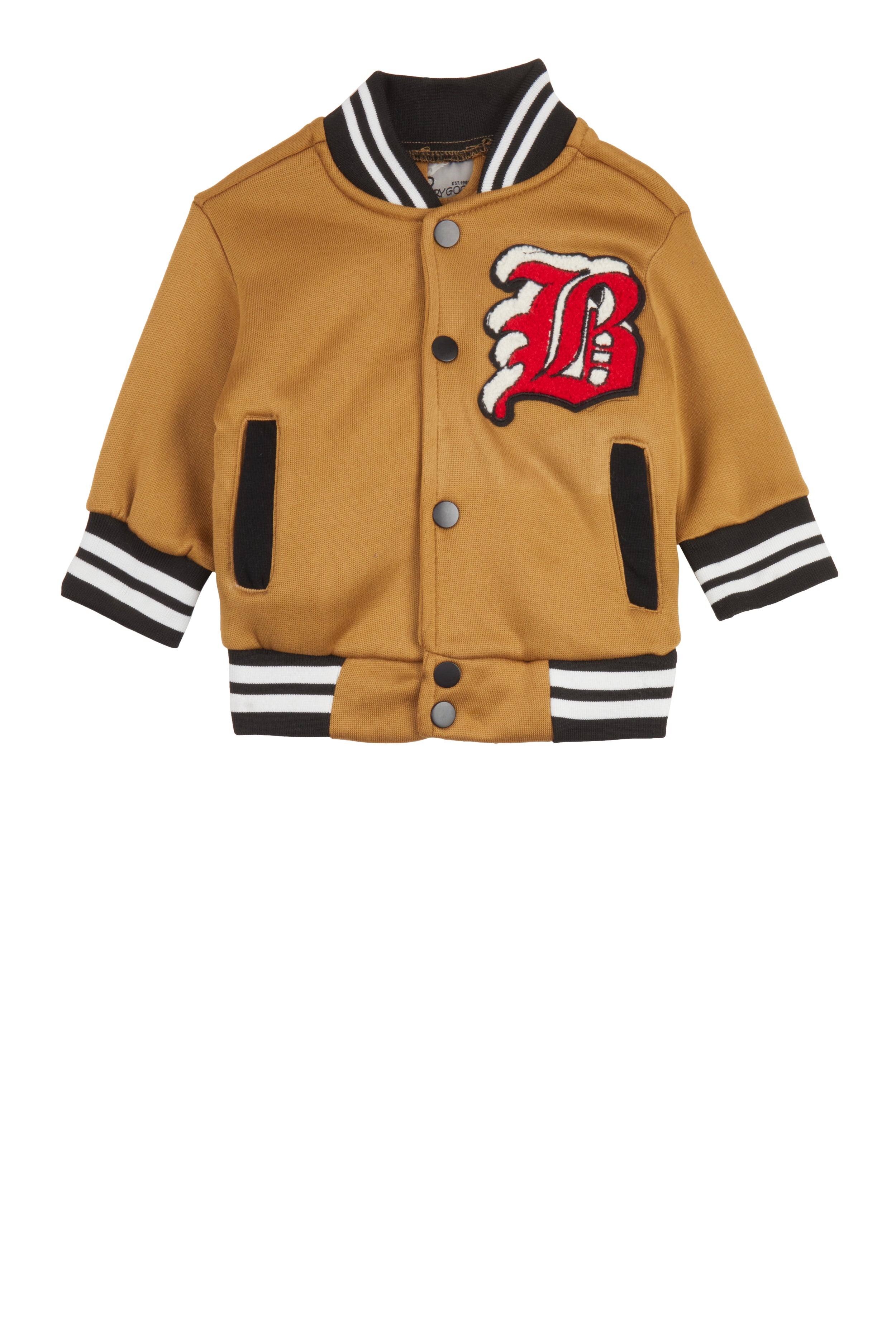 Baby Boys 0-9M Bear Athletic Dept Graphic Varsity Jacket、mySite、camillekostekn