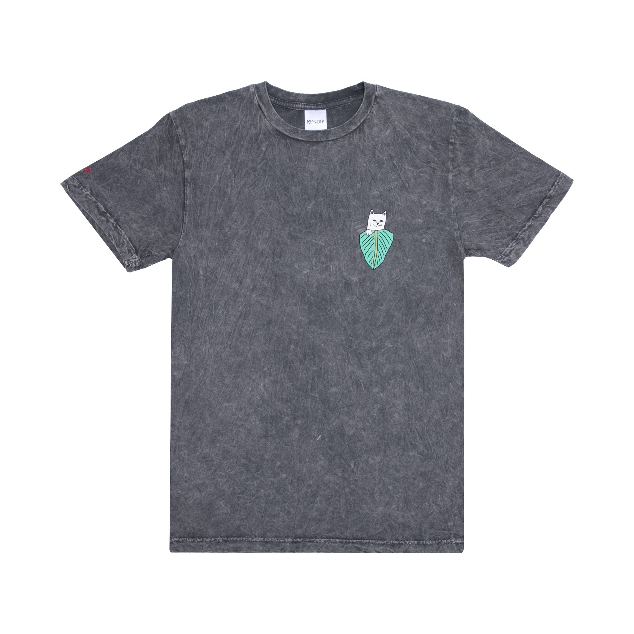  Nermal Portrait Tee (Charcoal Mineral Wash)、mySite、merchandisen