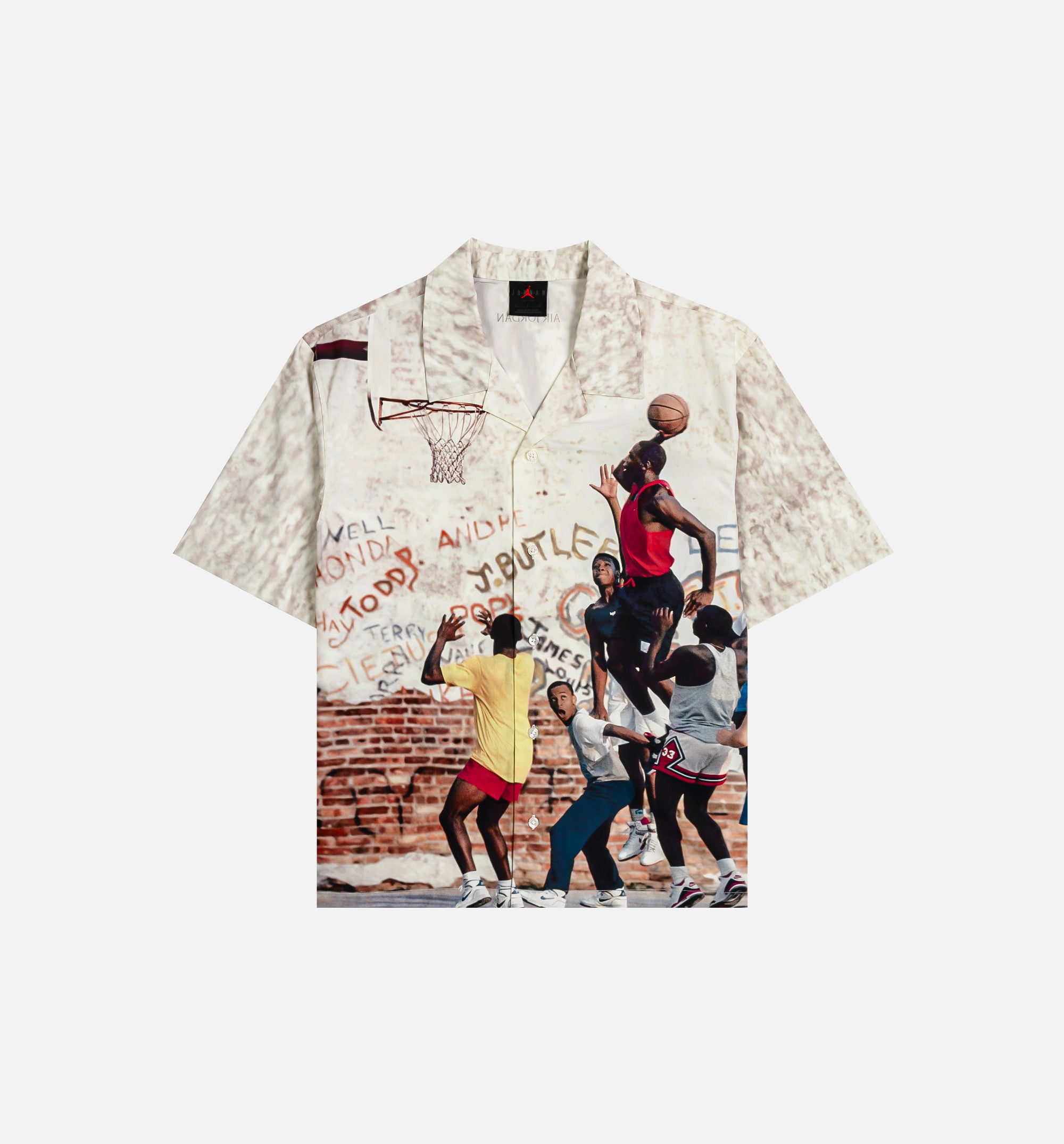 Air Jordan Camp Mens Short Sleeve Shirt - Sail、mySite、dreamappss