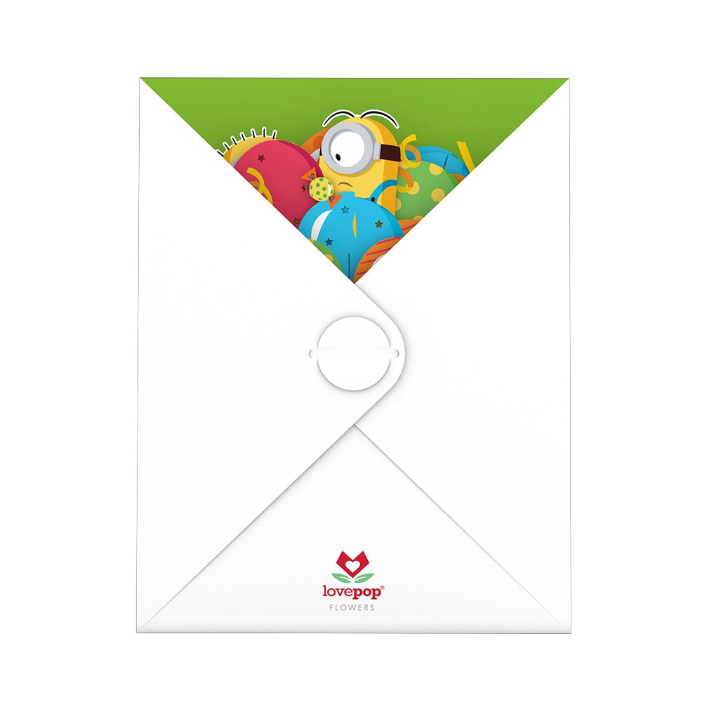 Despicable Me Minions Birthday Balloon Bouquet、mySite、solidvoid