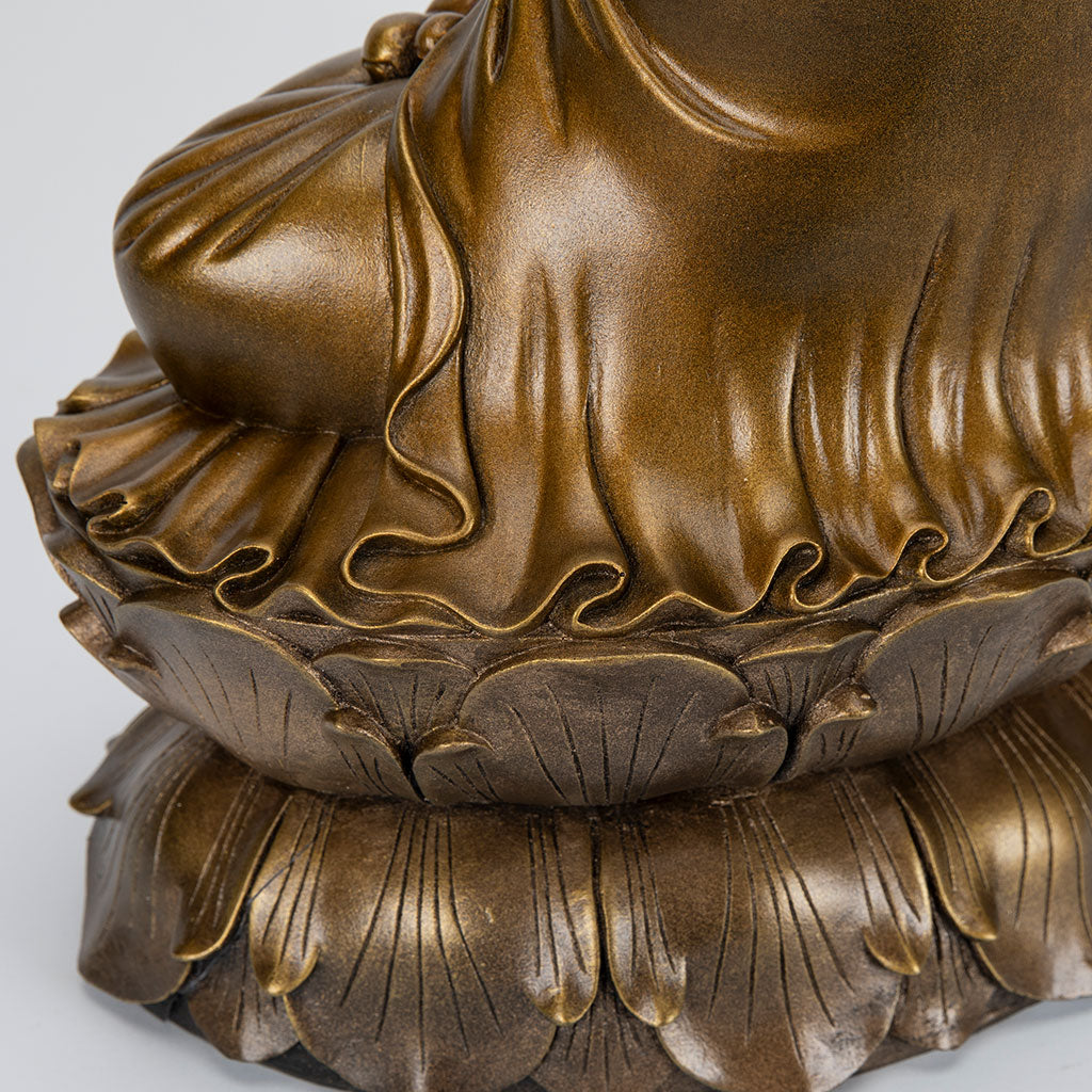 Seated Bronze Garden Kuan Yin Statue、mySite、topwebapps