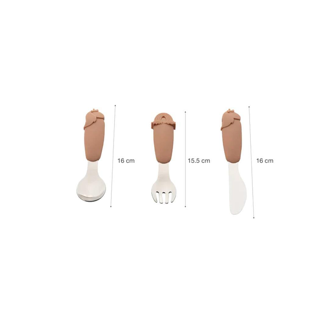  Citron 3 Pcs Kids Cutlery Set - Unicorn、mySite、merchandisen