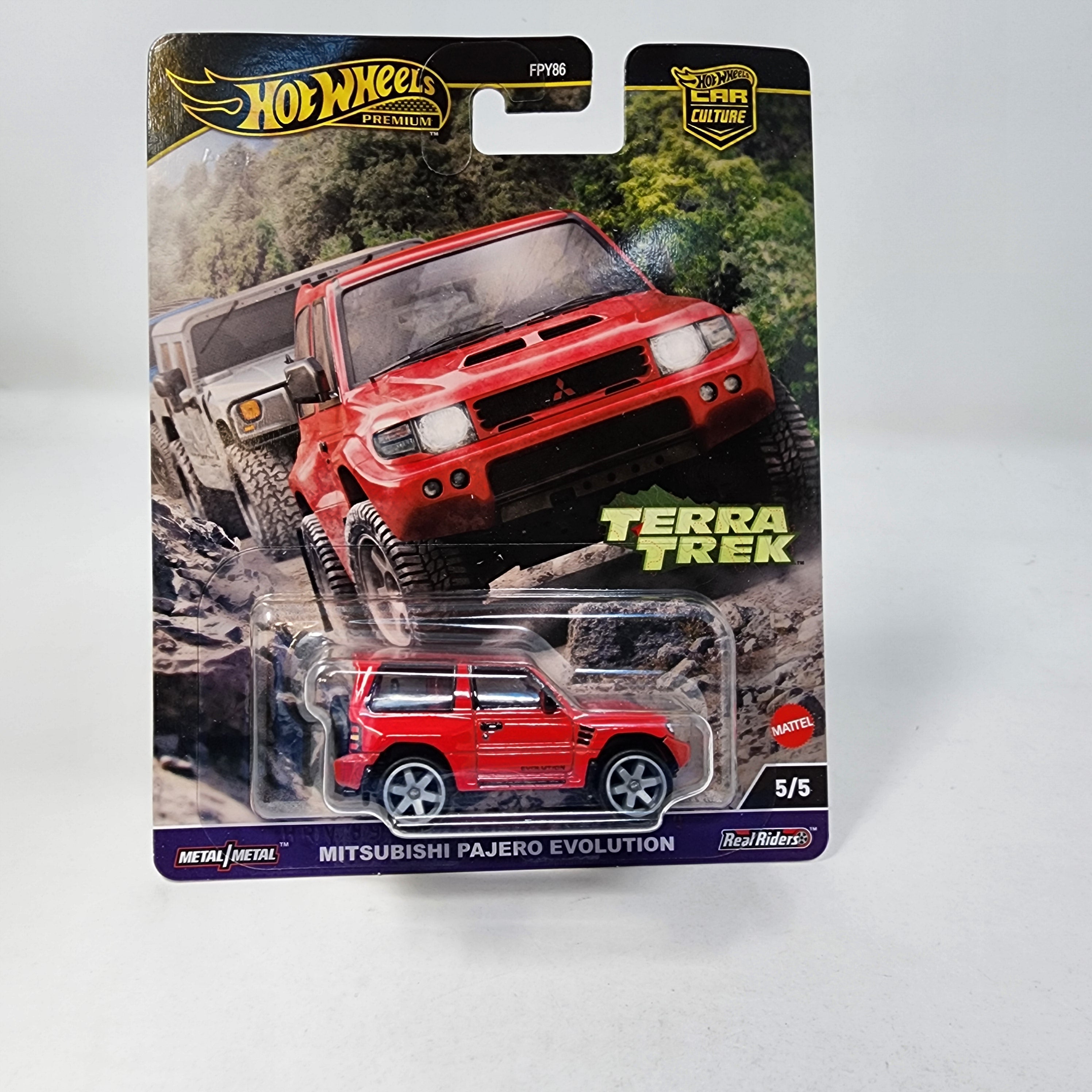 Mitsubishi Pajero Evolution * 2024 Hot Wheels TERRA TREK Car Culture Case C、mySite、hgirdovlk