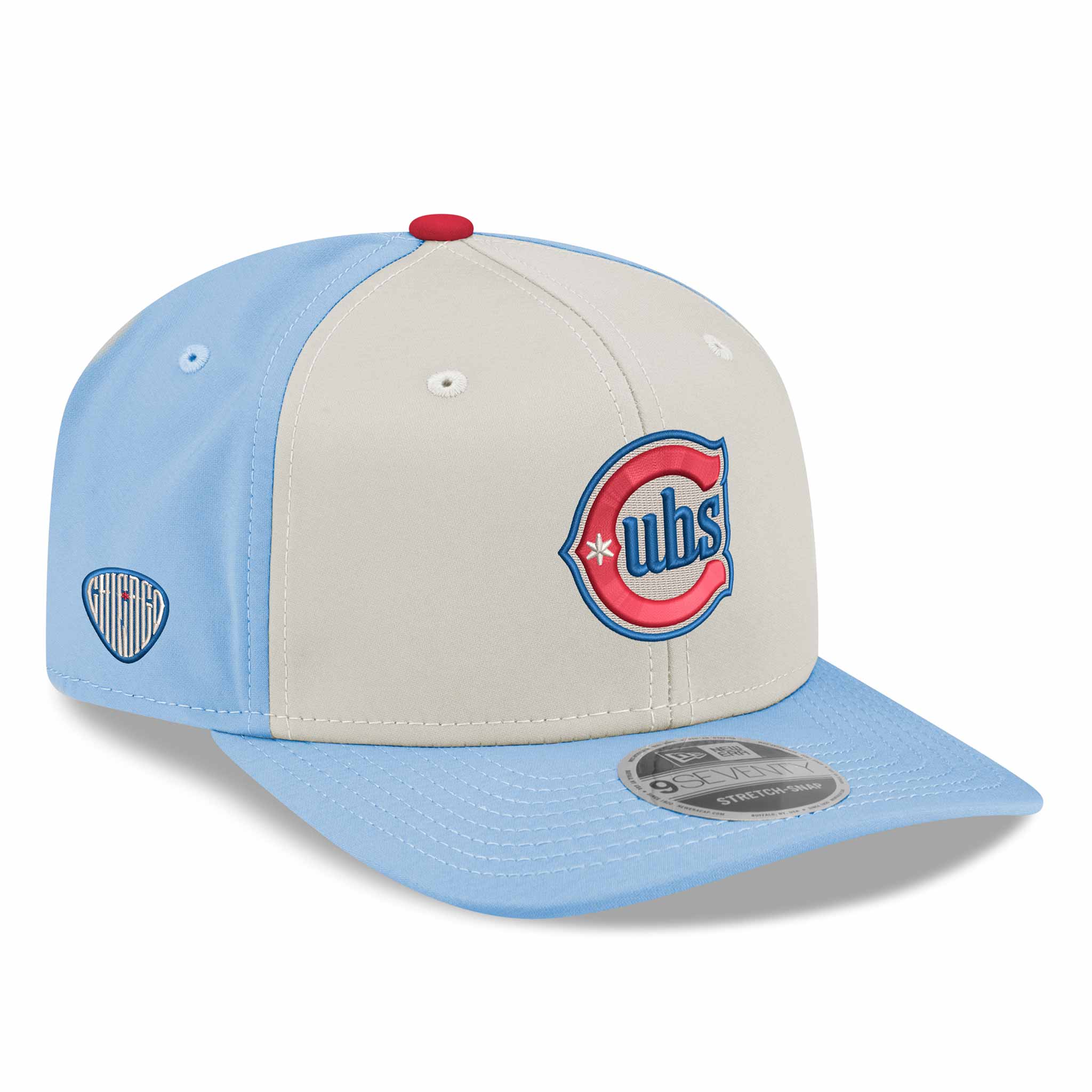 Chicago Cubs Blues Alternate 2 New Era Chrome Sky 9SEVENTY Adjustable Cap、mySite、vikingsvslions