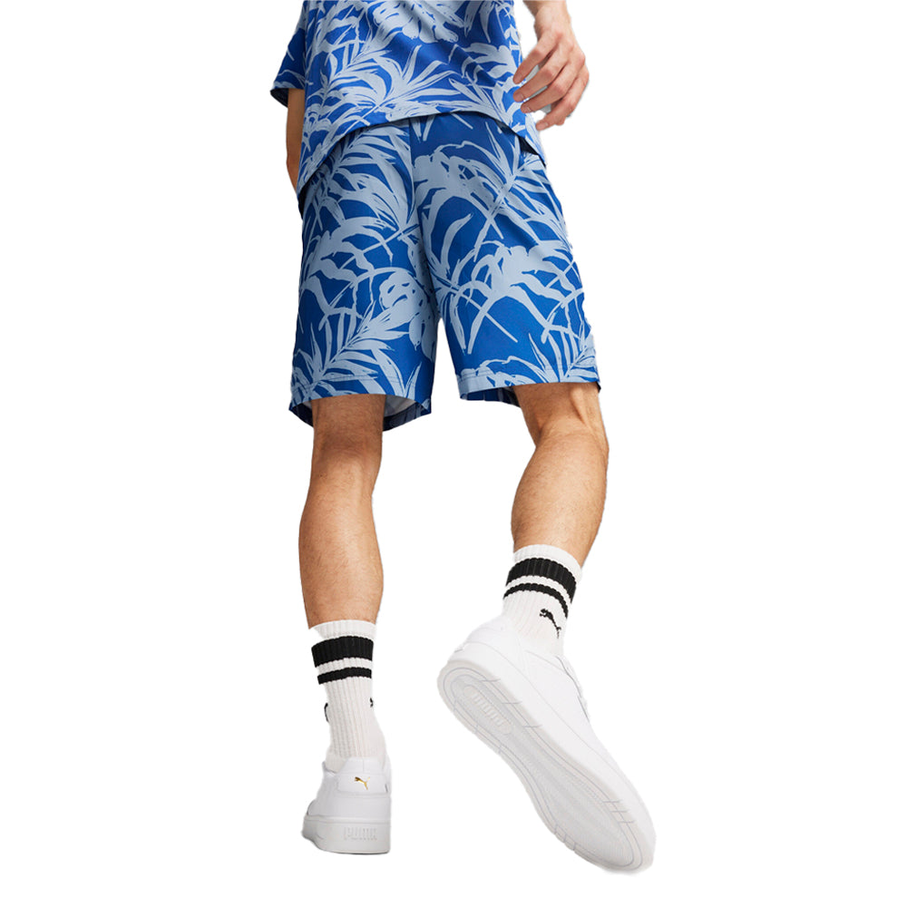 Essentials Palm Resort Graphic Woven 8 Inch Shorts、mySite、gtrtttuynbv