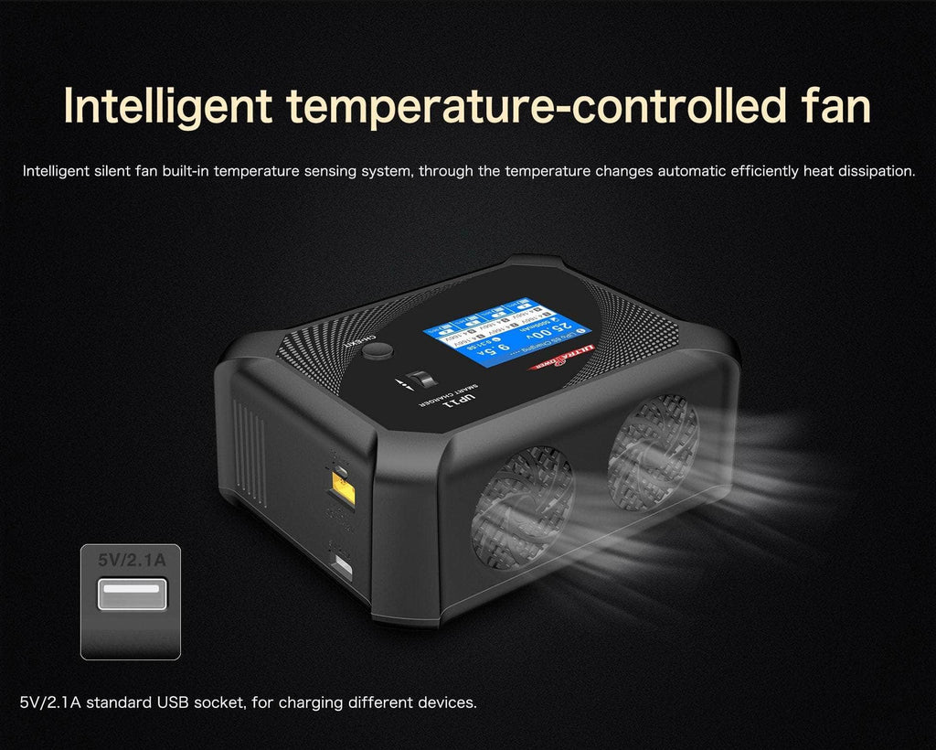 UltraPower UP11 240W 12A 1-6S Quad Channel AC/DC Smart Charger