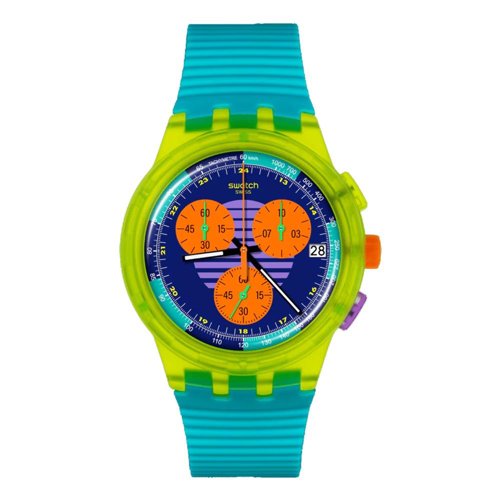 Swatch Neon Wave Watch、mySite、merchandisen
