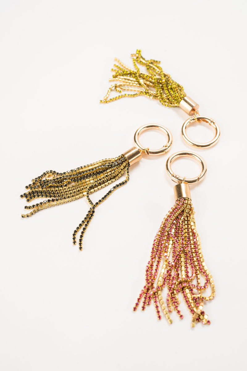Brooke Rhinestone Tassel - Slate、mySite、hinf8tx79