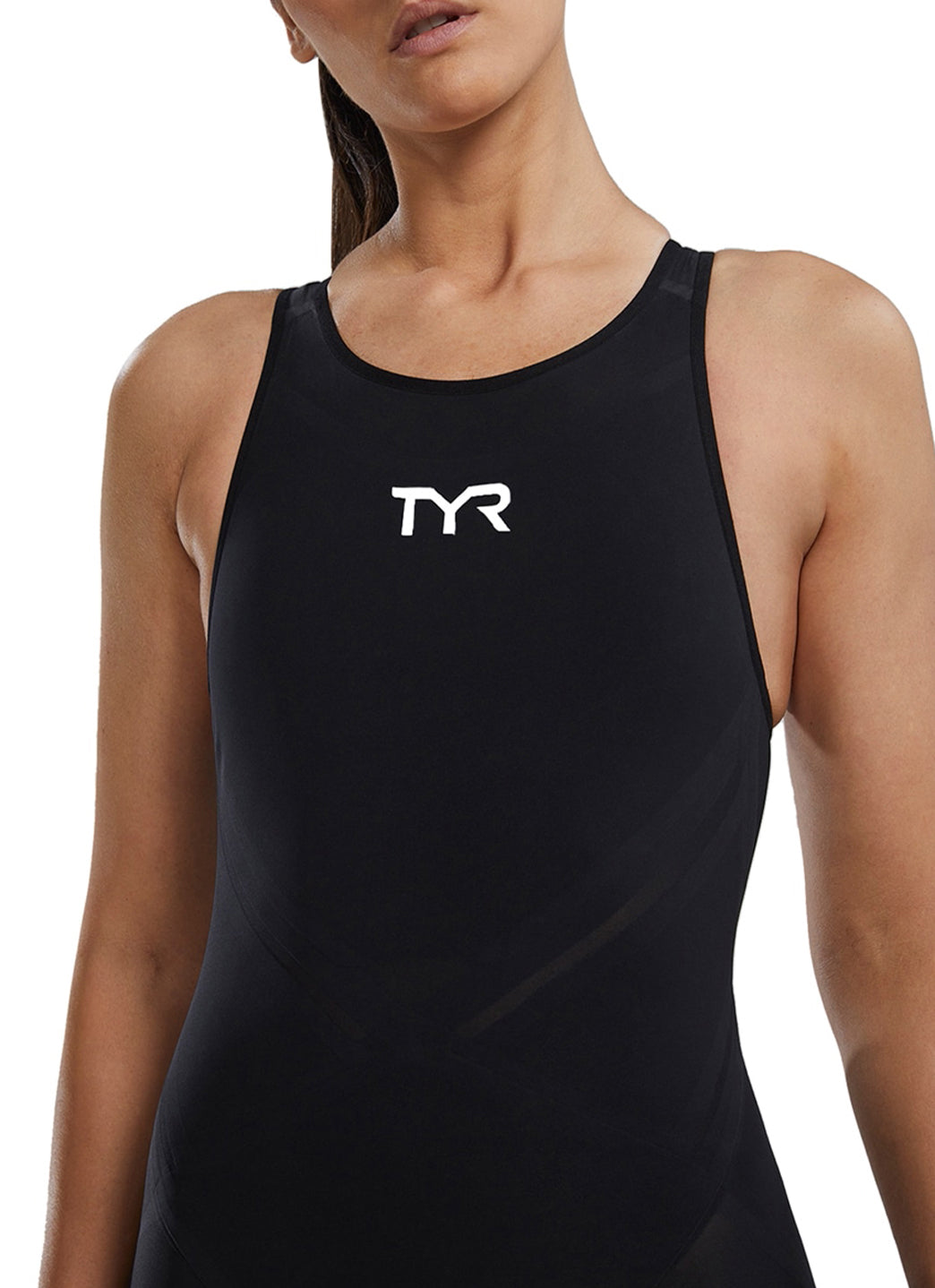 TYR Women's Venzo Open Back Tech Suit Swimsuit、mySite、noshort
