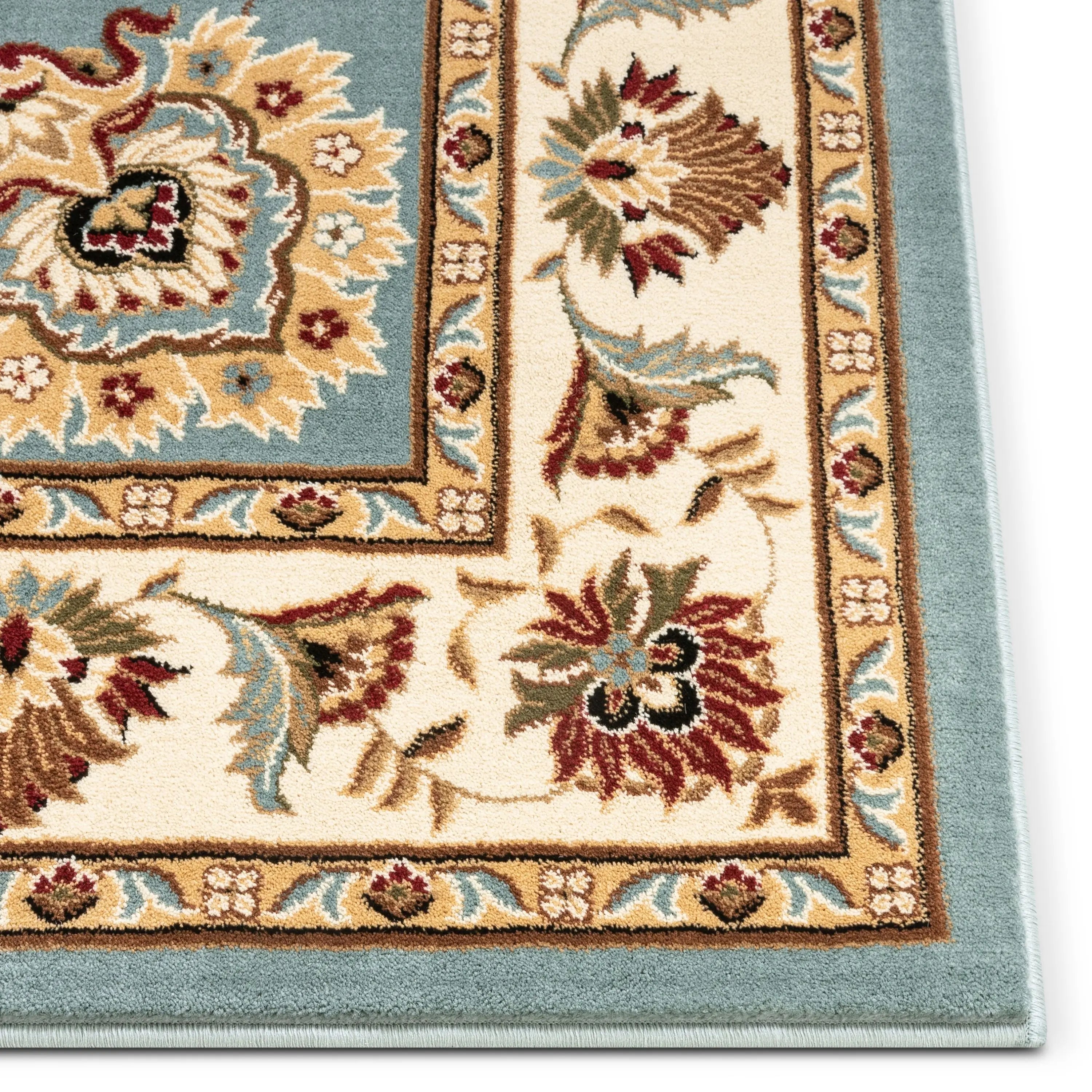 Abbasi Light Blue Traditional Rug、mySite、gigharbornorthrealestate