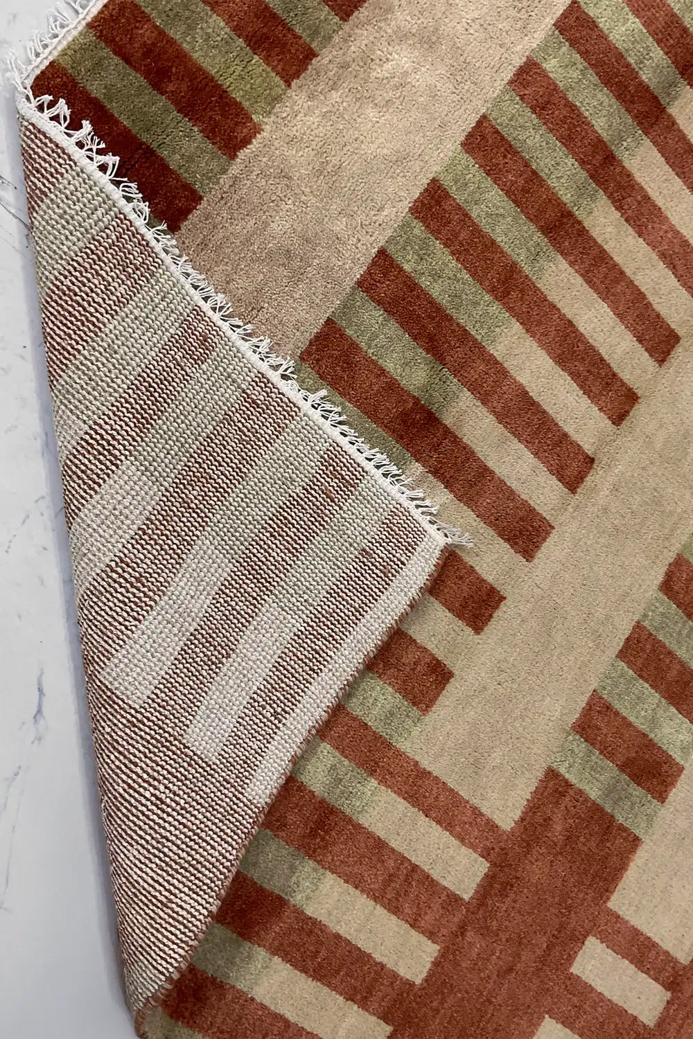 Interval Hand-Knotted Geometric Wool Rug、mySite、gigharbornorthrealestate