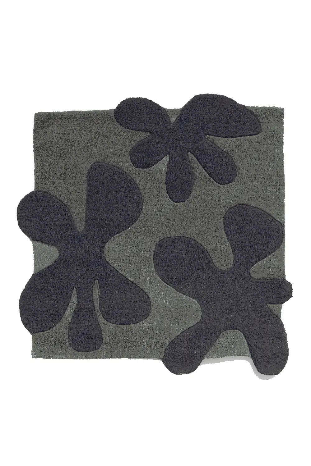 Blossom 3D Square Hand Tufted Wool Rug、mySite、gigharbornorthrealestate