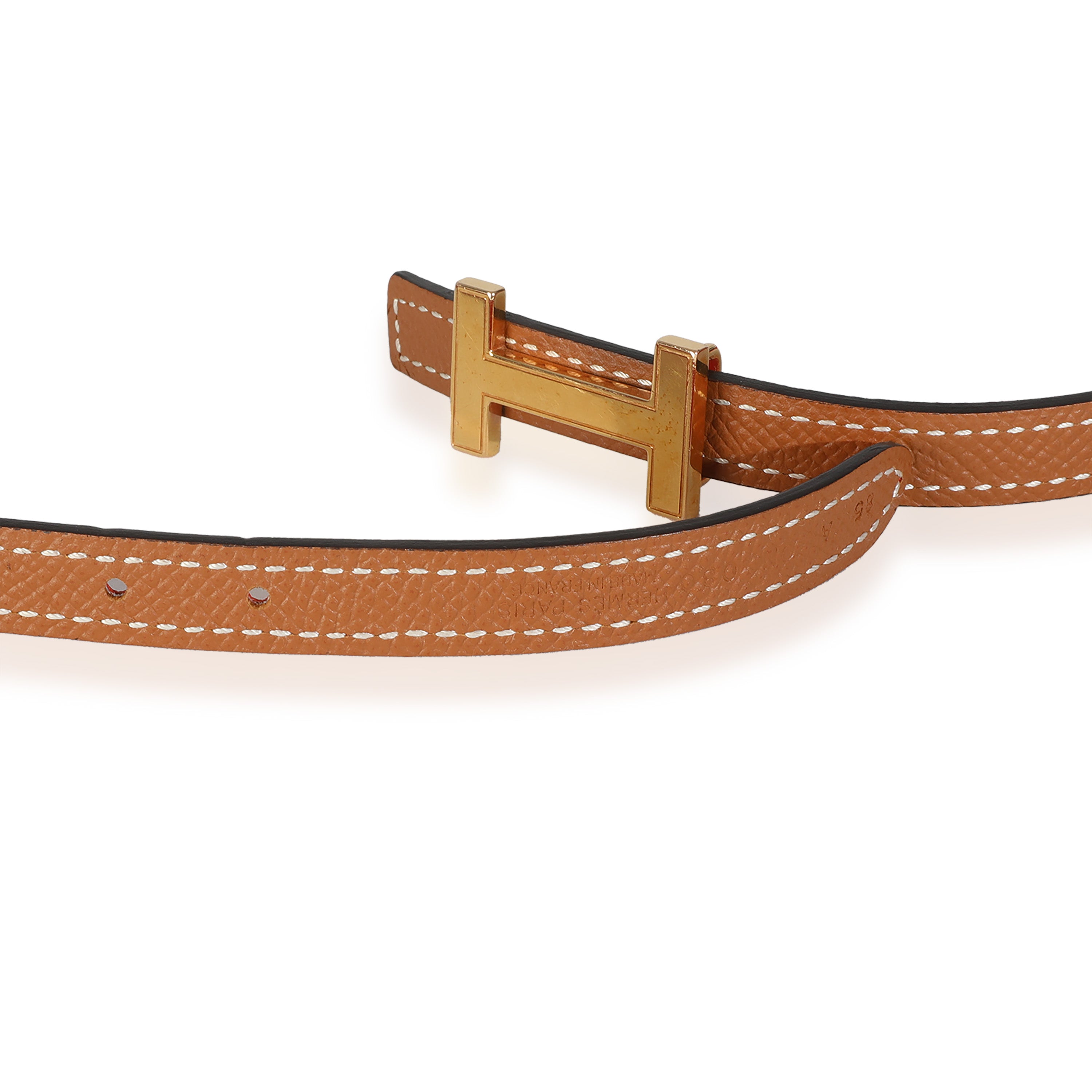 Rose Jaipur Swift Gold Epsom Focus Belt GHW 85、mySite、garagedoors4me