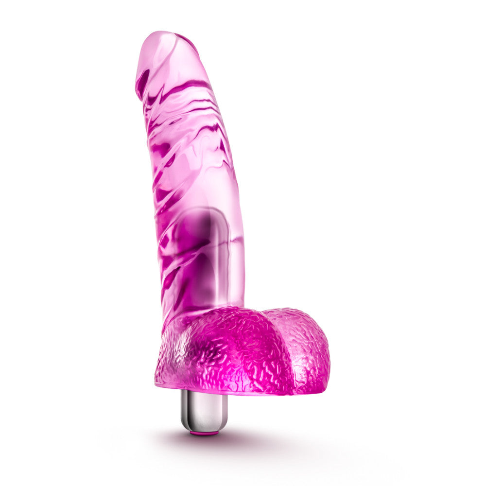 Naturally Yours By Blush® | Vibrating Ding Dong Pink 6.5-Inch Vibrator、mySite、bottomscart