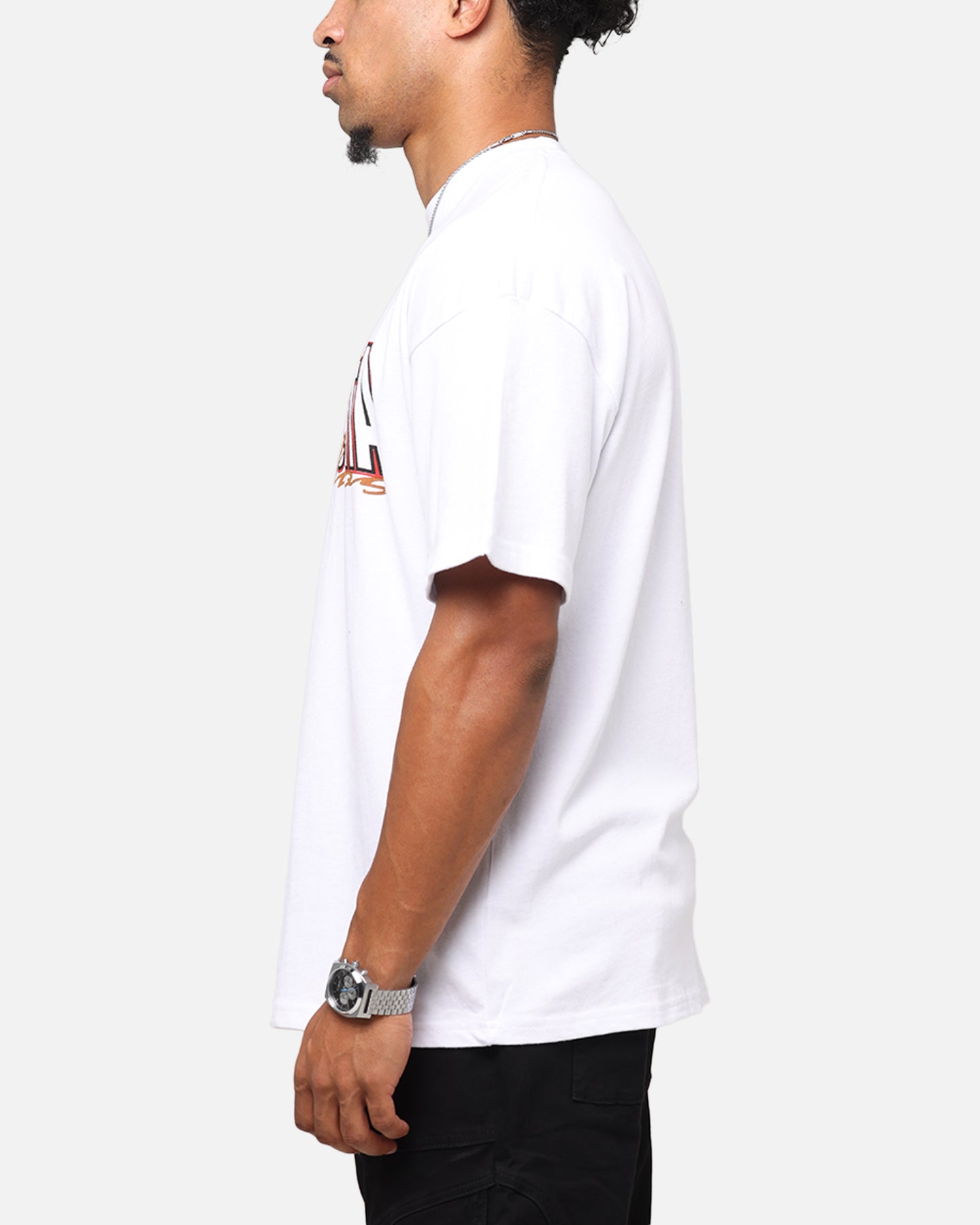 Saint Morta Studios Drop Shoulder T-Shirt White、mySite、zt4zffjzw