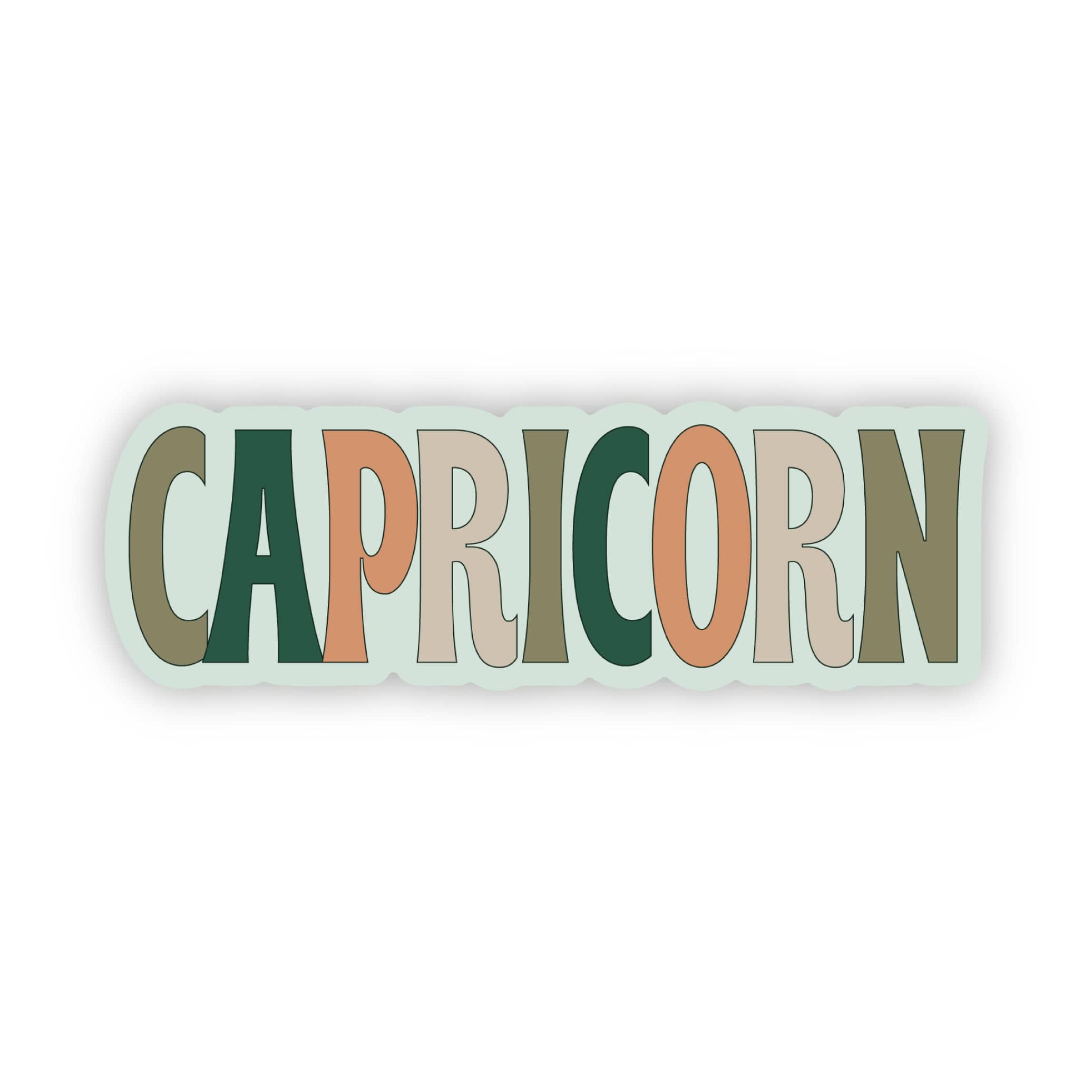  Capricorn Lettering Sticker、mySite、elrpsem3k