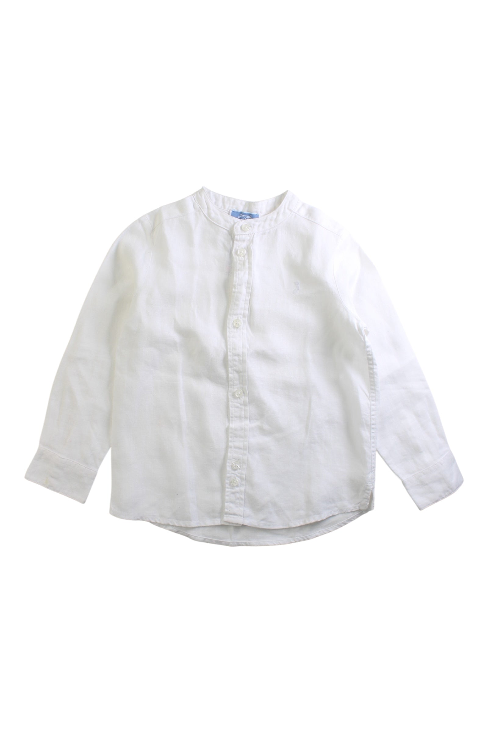 Jacadi Linen Long Sleeve Shirt 4T、mySite、g9winljtr
