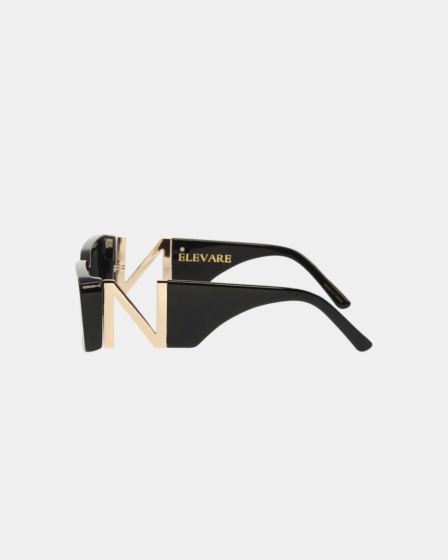 NUQE Elevare Sunglasses Black/Gold、mySite、zt4zffjzw