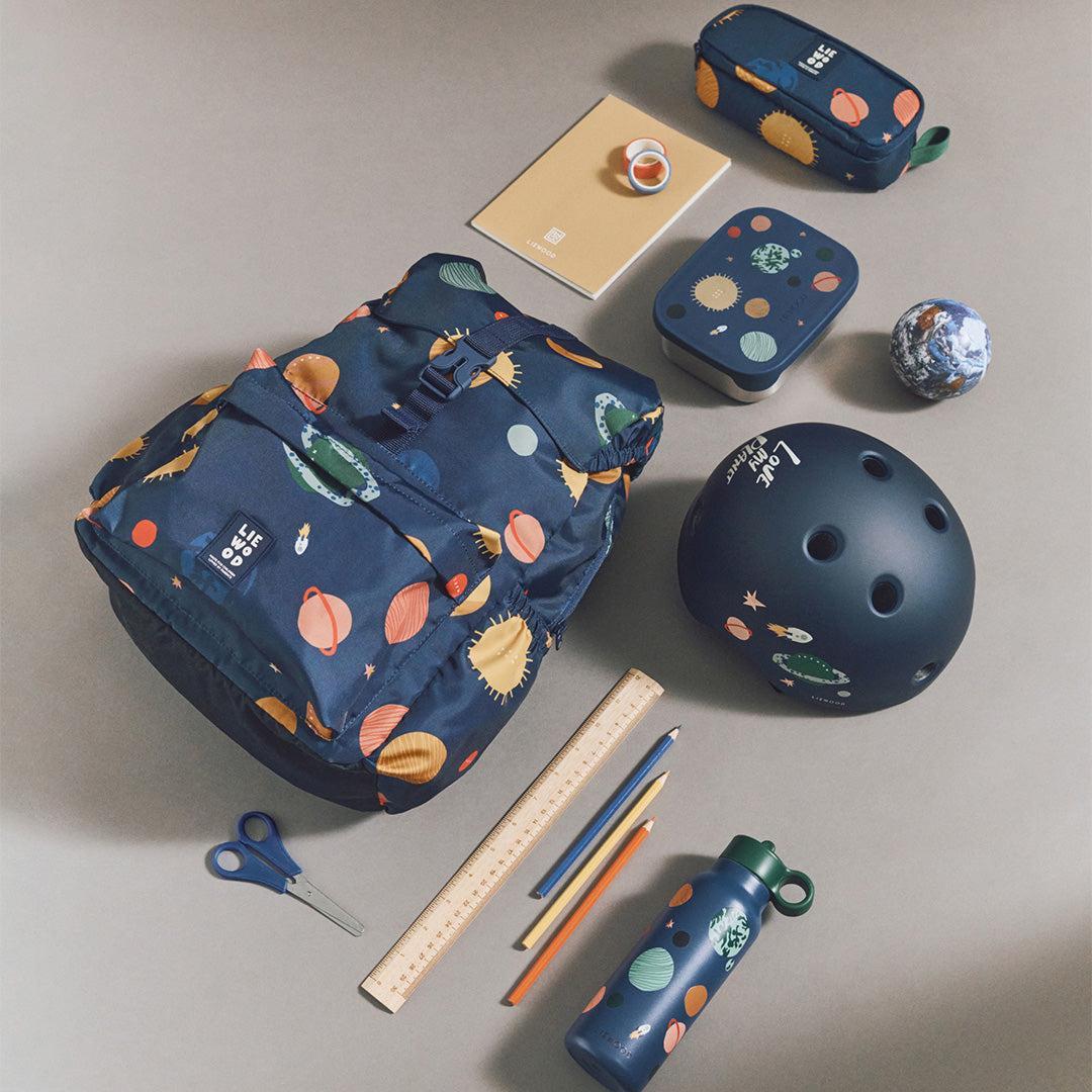  Liewood Arthur Printed Lunchbox - Universe / Classic Navy、mySite、merchandisen