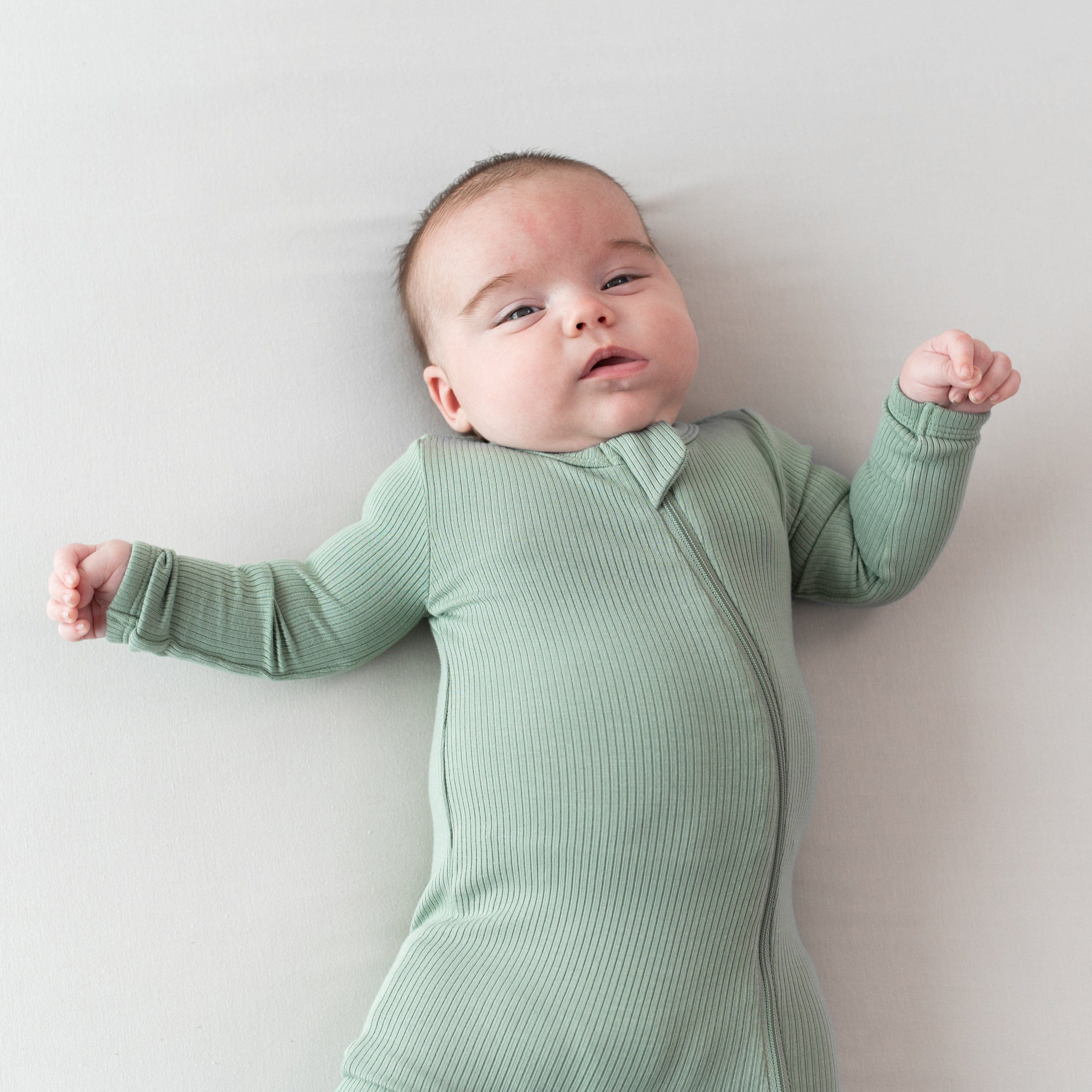  Ribbed Zipper Romper in Thyme、mySite、layawaytickets