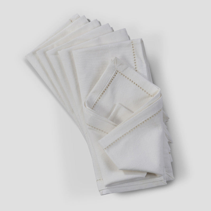 Cotton Dining Mat Set | Table Runner & Placemats | Ivory | Set of 9、mySite、camillekostekn