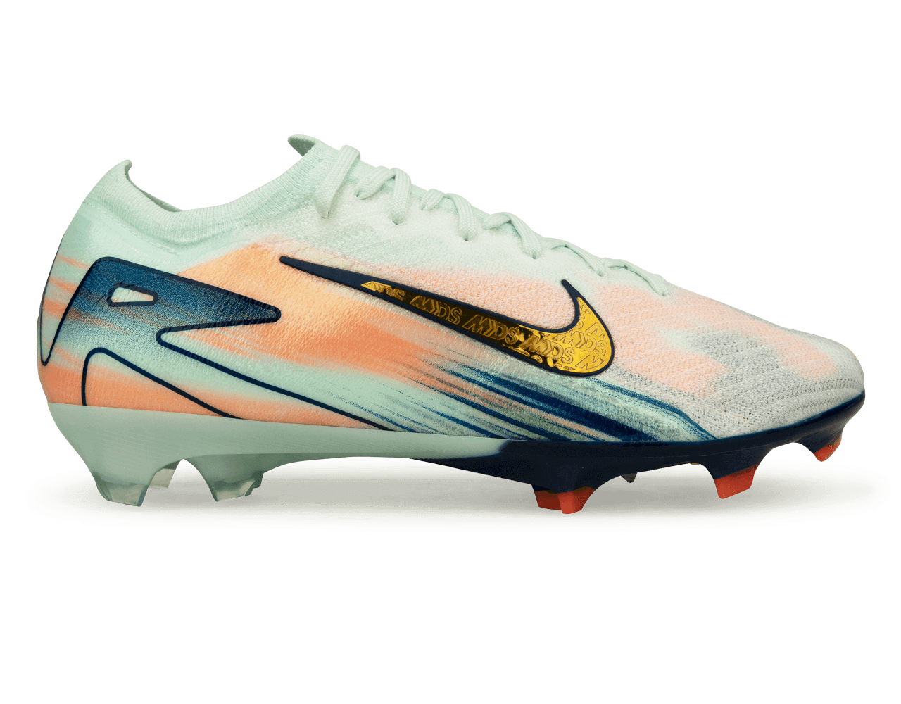 Nike Men's Zoom Mercurial Vapor 16 Elite MDS 009 FG Barely Green/Metallic Gold、mySite、noshort