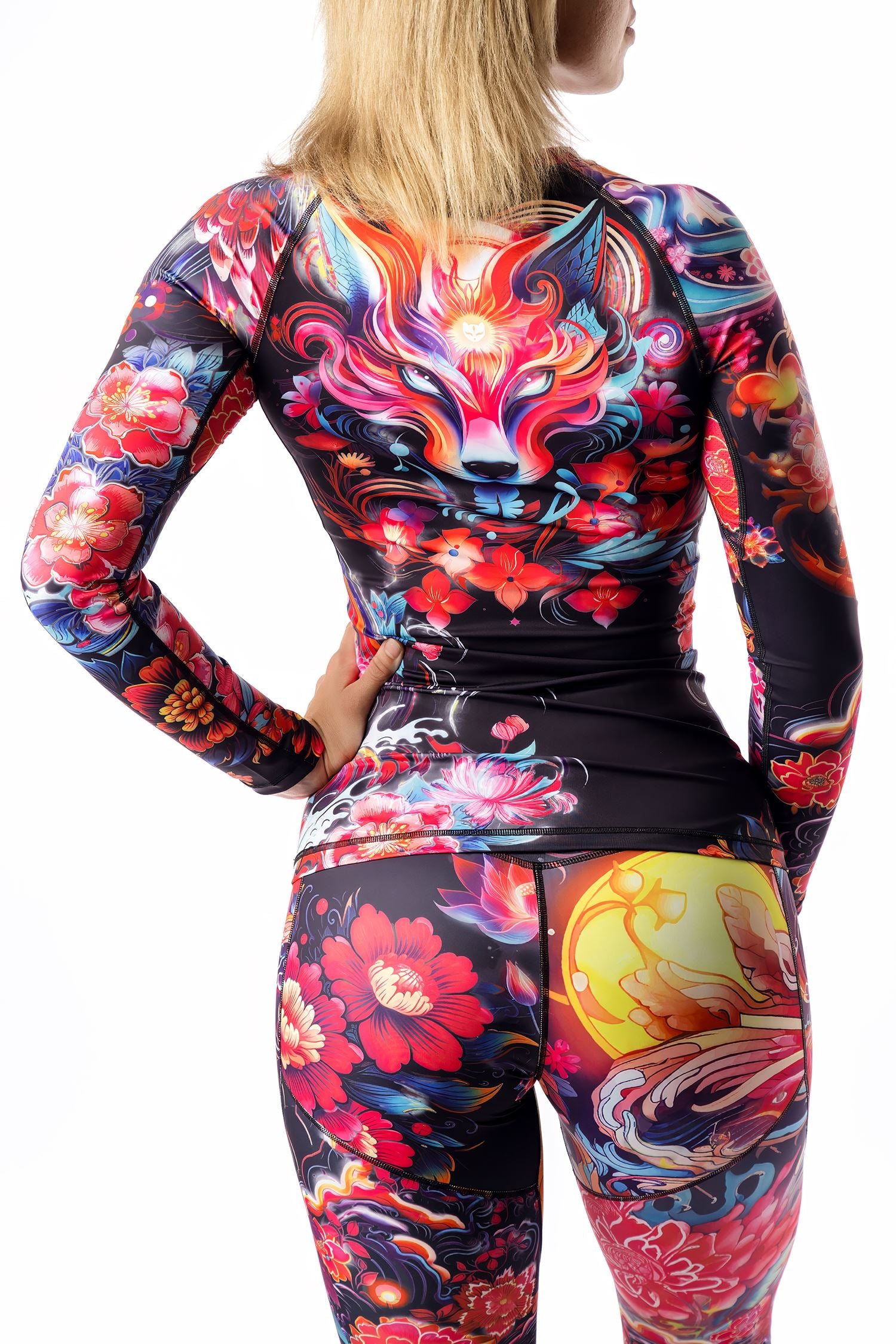 Women's Kitsune Dream Jiu Jitsu Rashguard - Long Sleeve、mySite、gigharbornorthrealestate