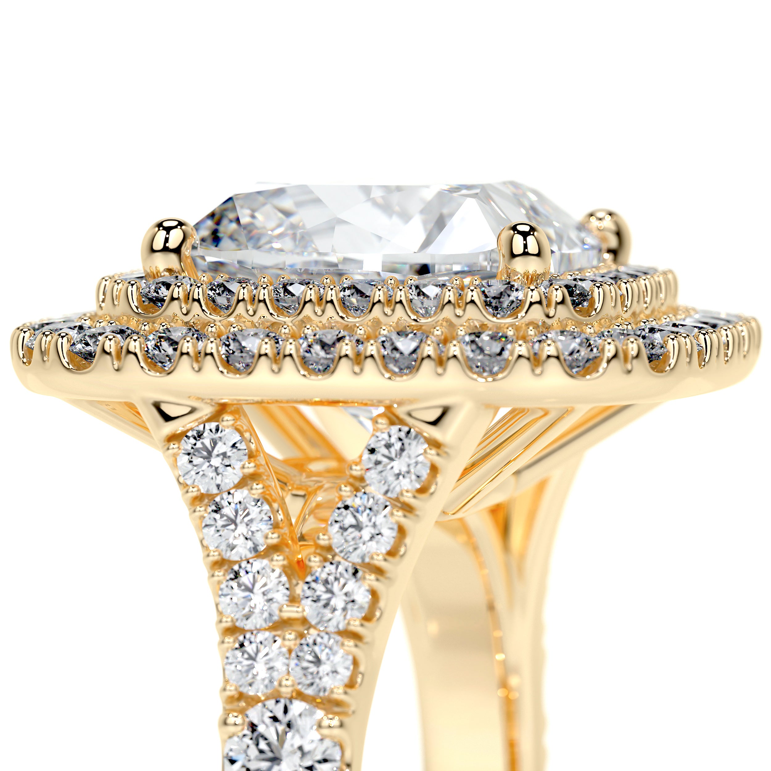 Marley Diamond Engagement Ring - 18K Yellow Gold、mySite、hinf8tx79