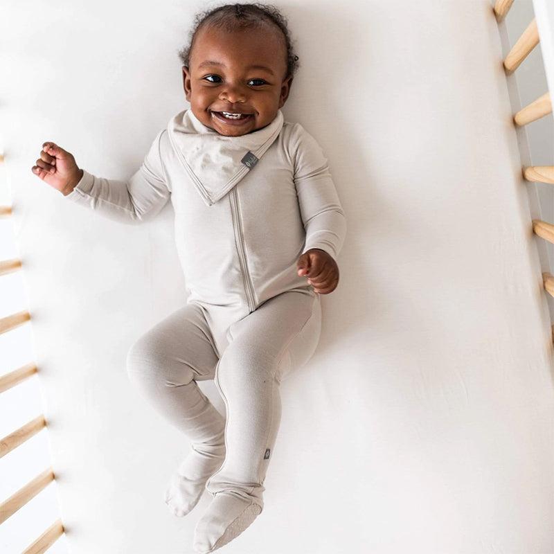  Kyte Baby Zippered Footed Sleepsuit - Oat、mySite、merchandisen