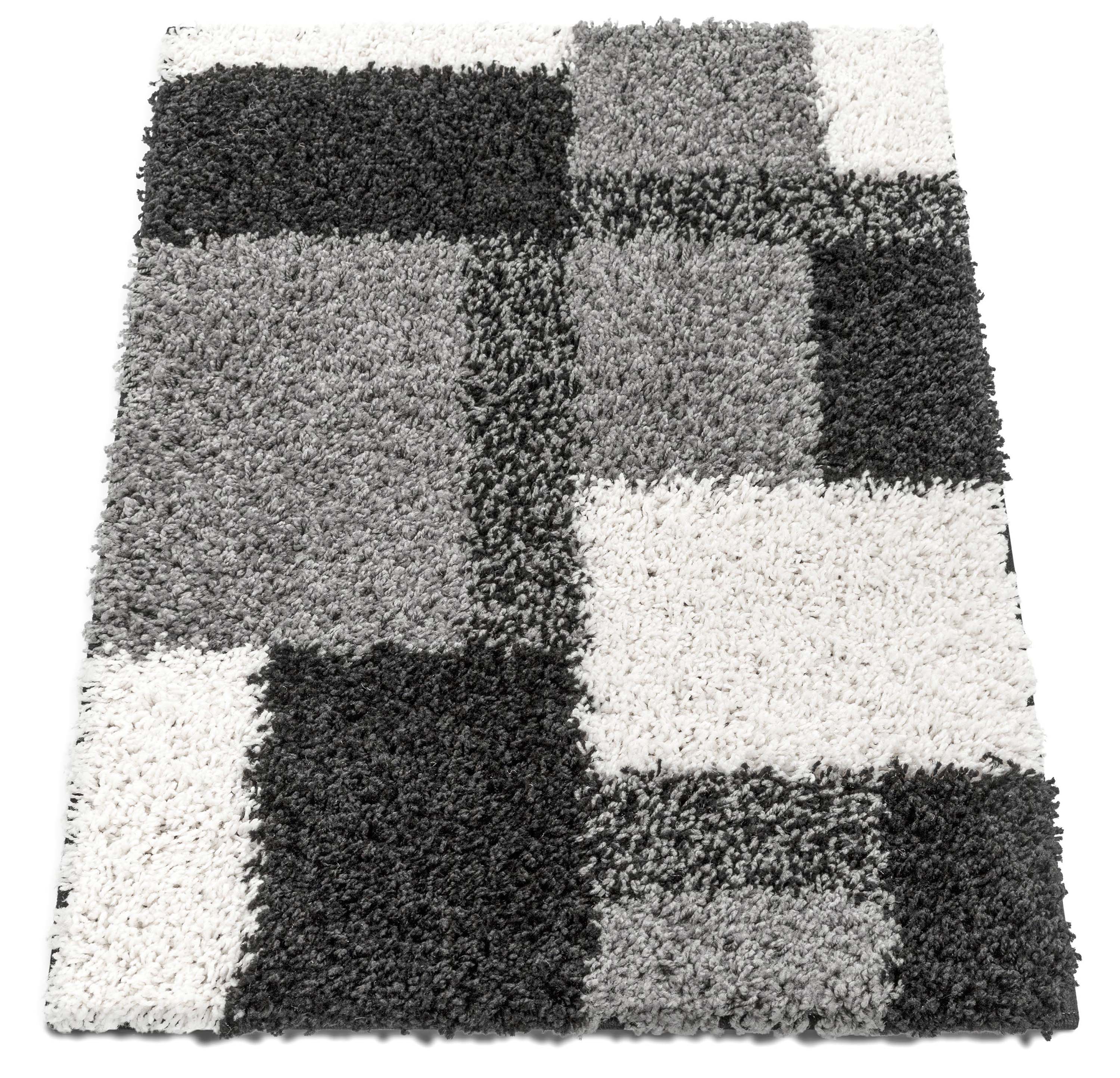 Cubes Black Contemporary Rug、mySite、gigharbornorthrealestate