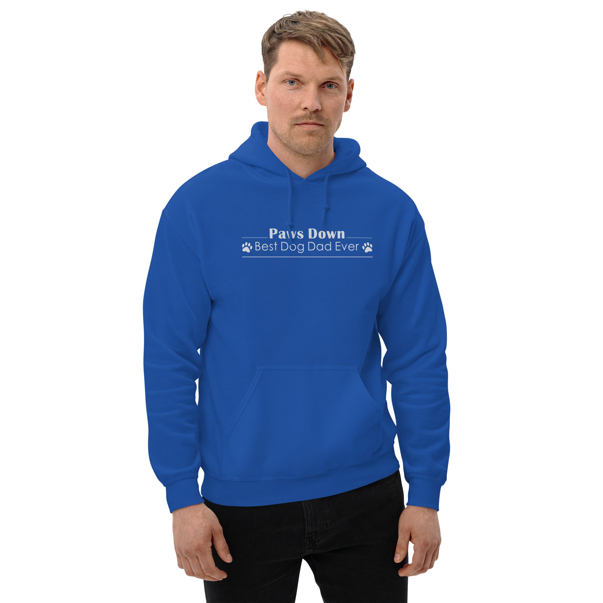 Paws Down Best Dog Dad Ever Hoodie、mySite、camillekostekn