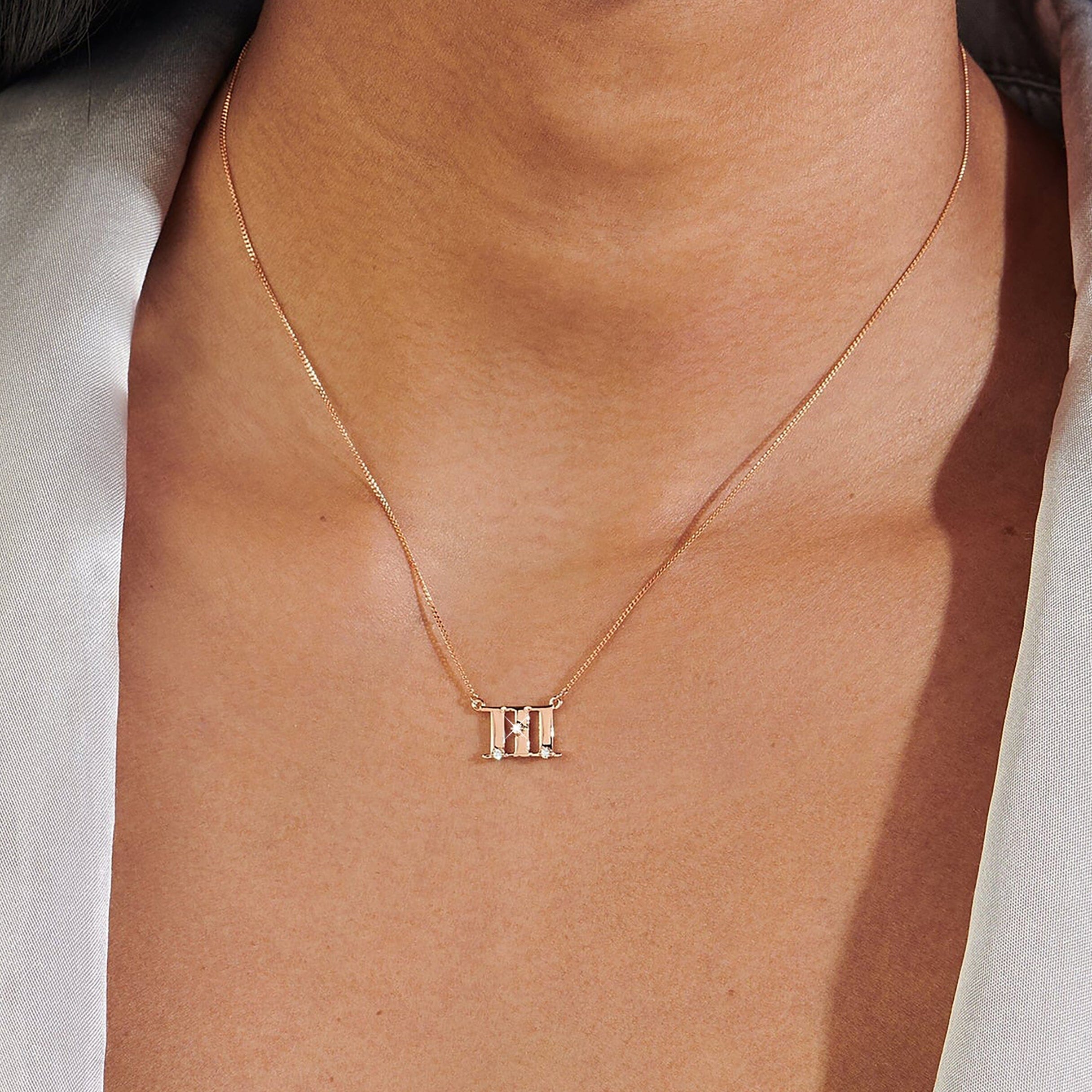 White Zircon Necklace - I Trust、mySite、hinf8tx79