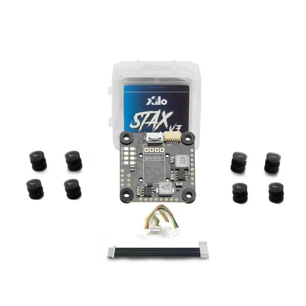  XILO Stax V3 Combo - F4 FC + 50A 3-6S AM32 4-in-1 ESC、mySite、merchandisen